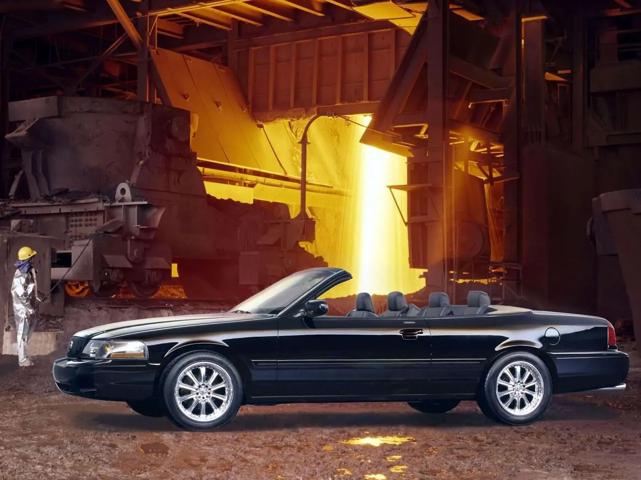 Mercury Marauder Convertible Concept (2002) – boční profil