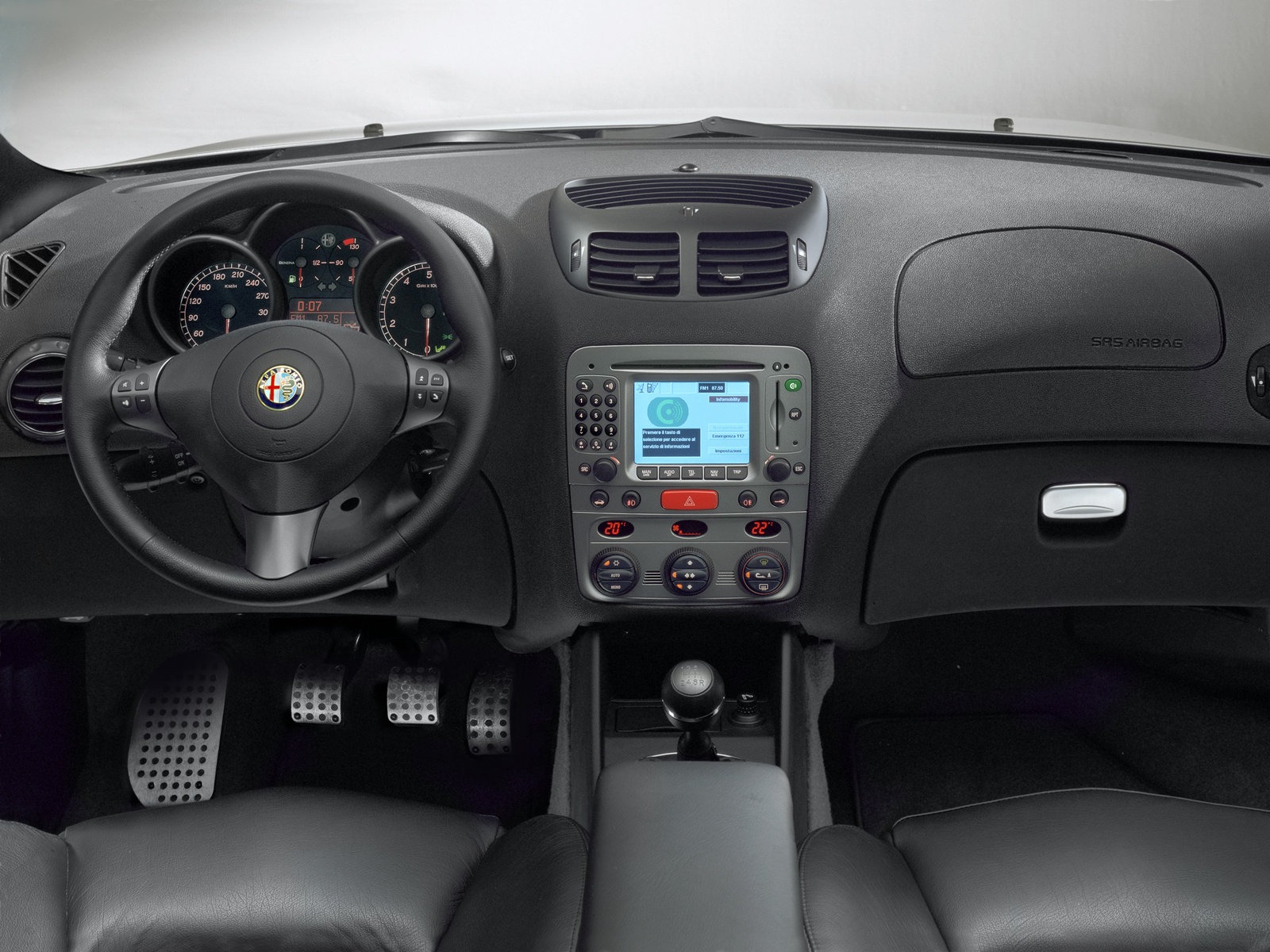 Alfa Romeo 147 GTA (2002) – interiér