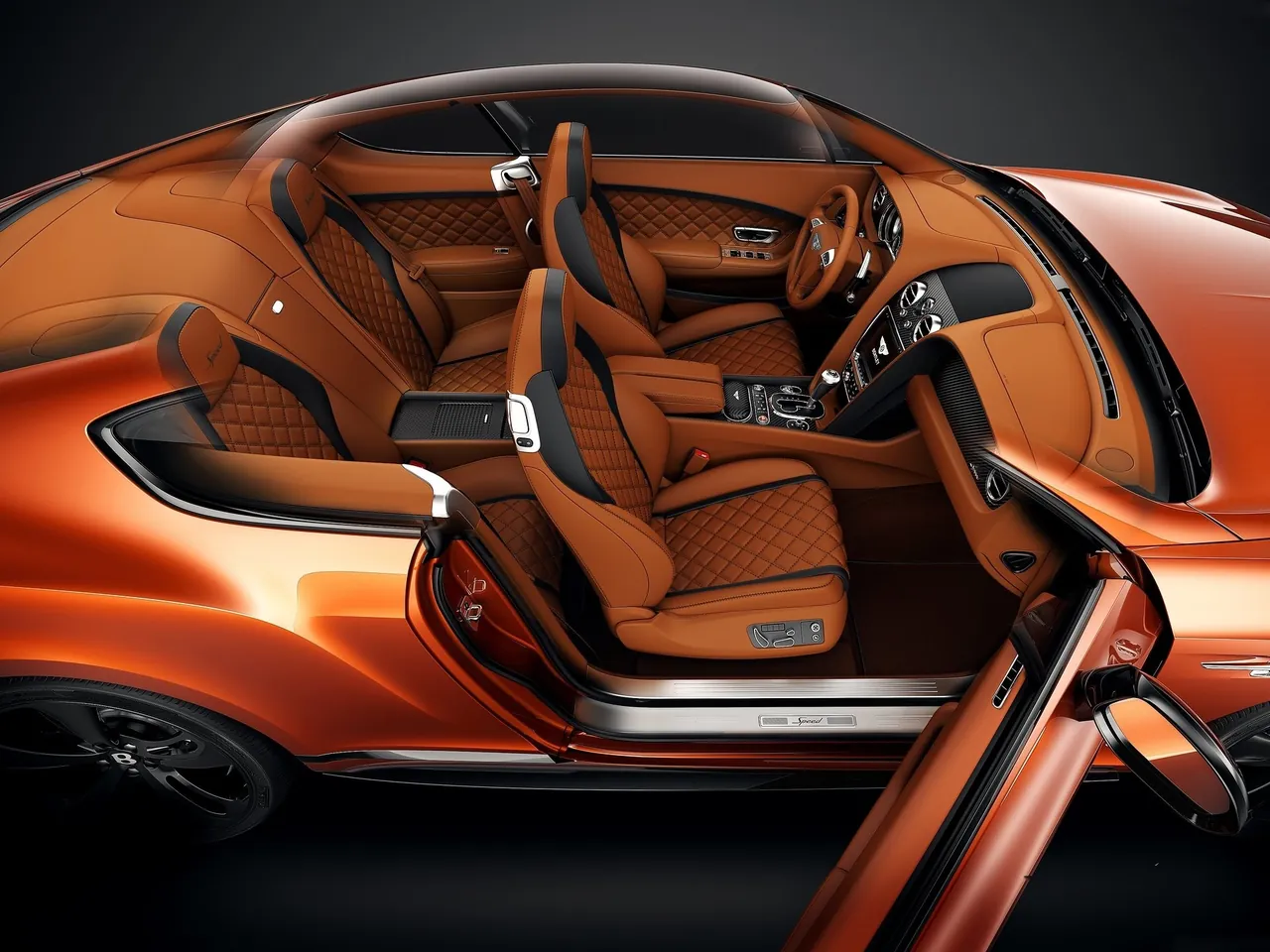Bentley Continental GT Speed Black Edition (2017) – interiér