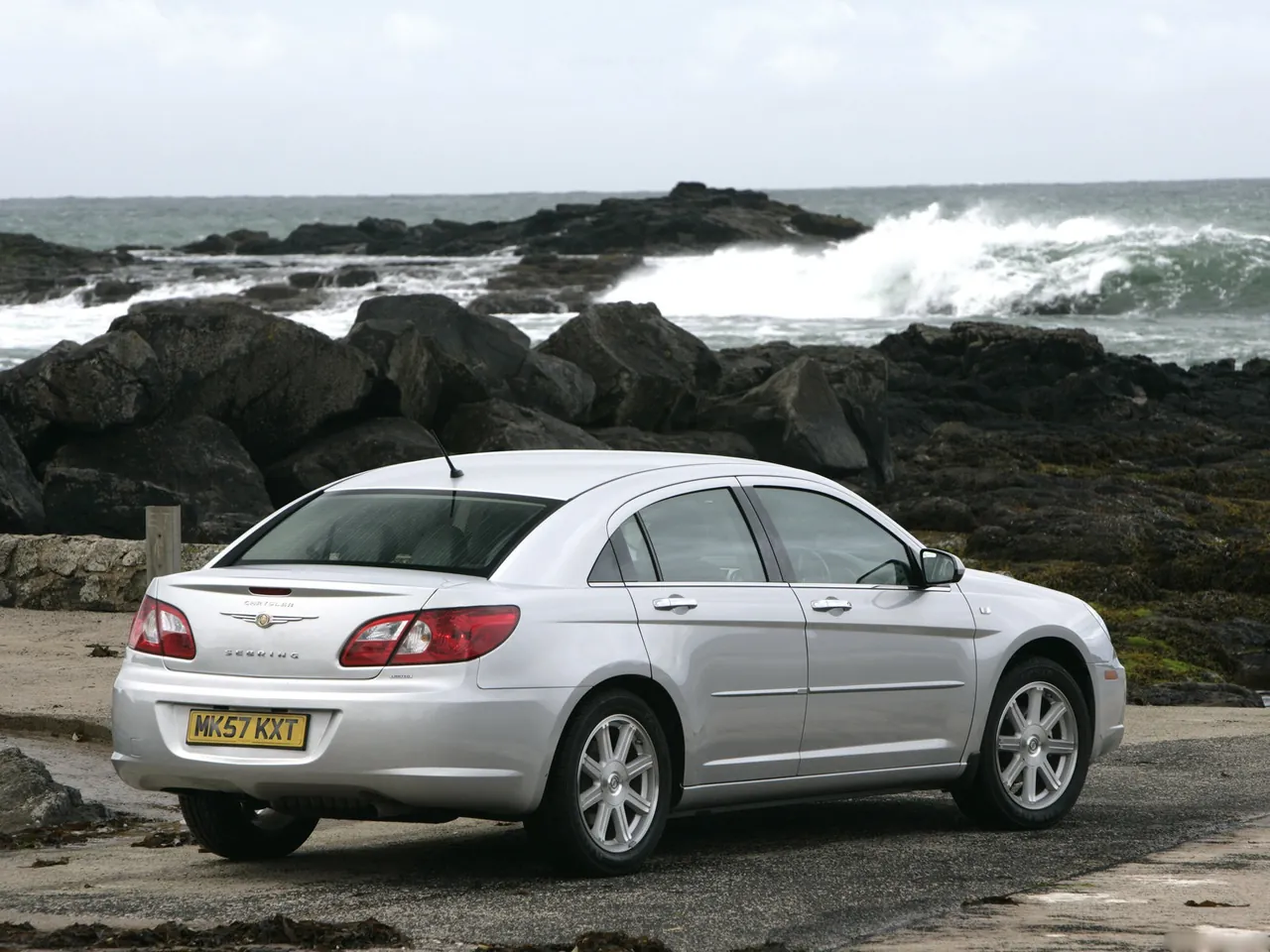 Chrysler Sebring [UK] (2007) – zadní tříčtvrteční pohled