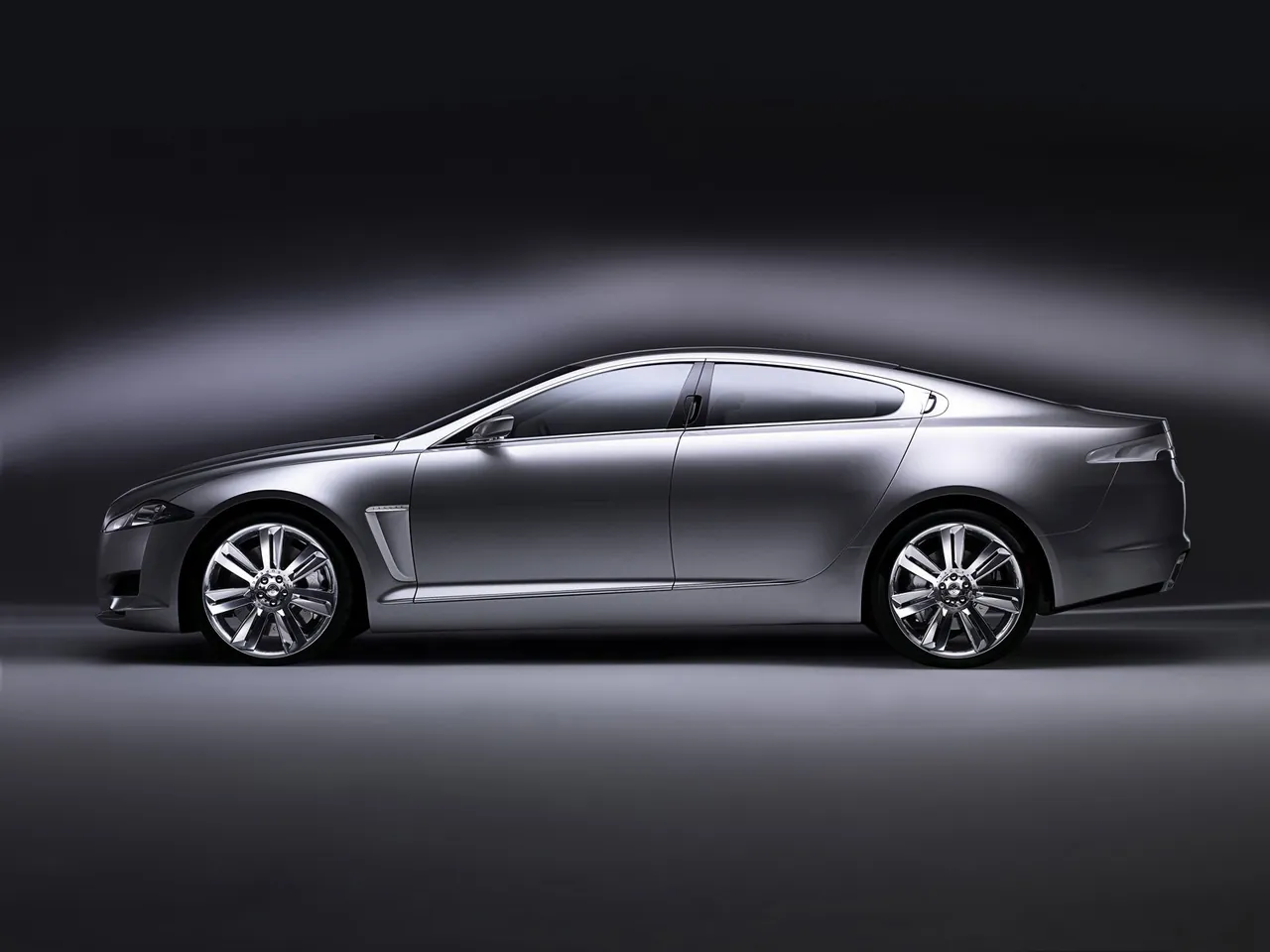 Jaguar C-XF Concept (2007) – boční profil