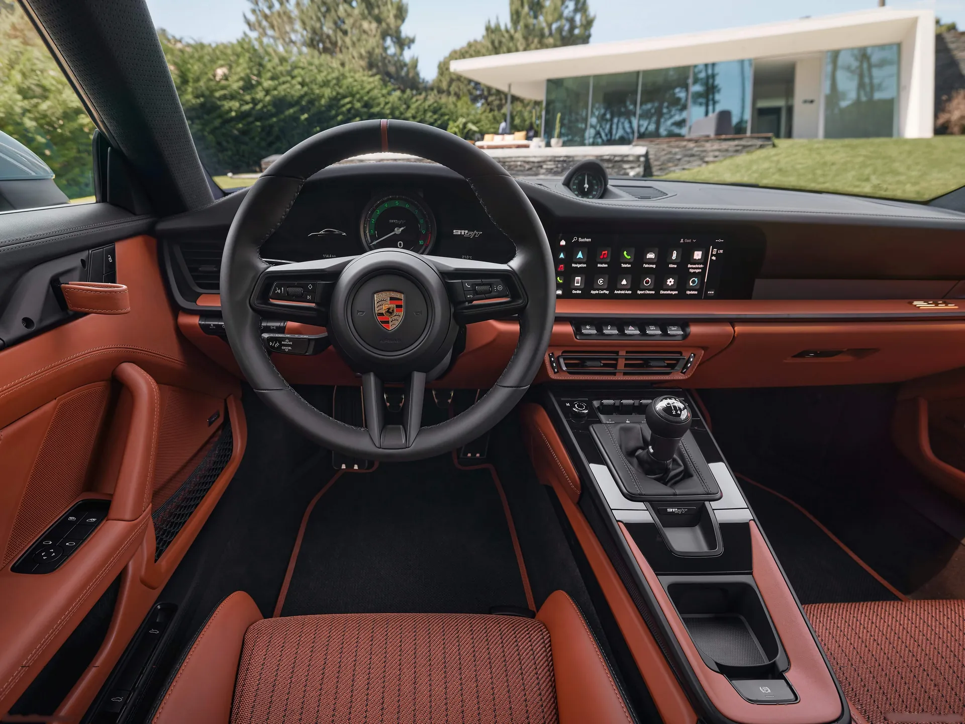 Porsche 911 S-T (2024) – interiér