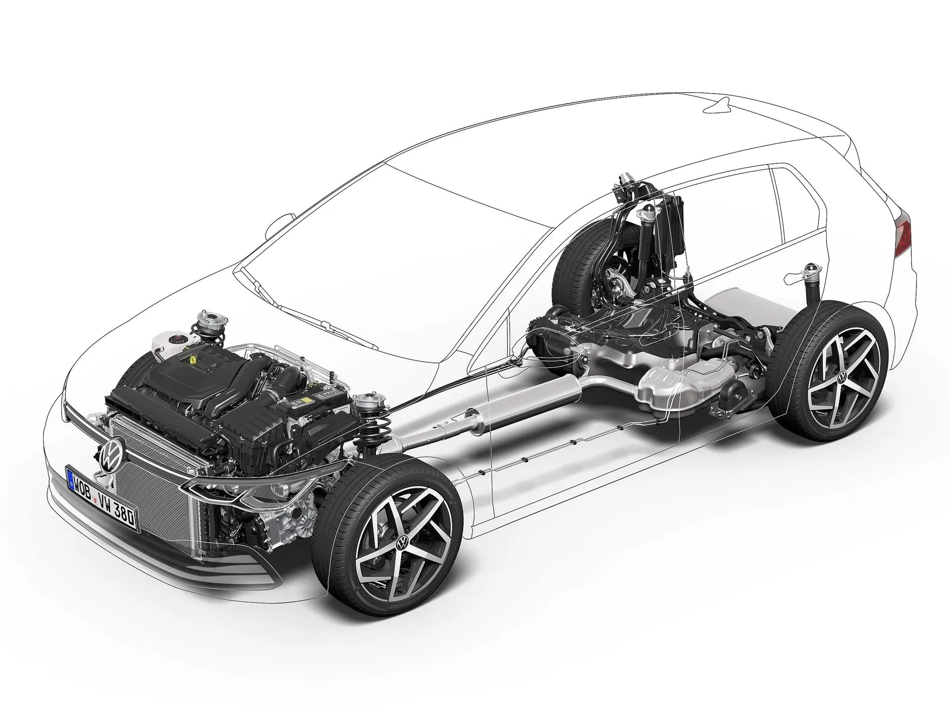 Volkswagen Golf (2020) – technika