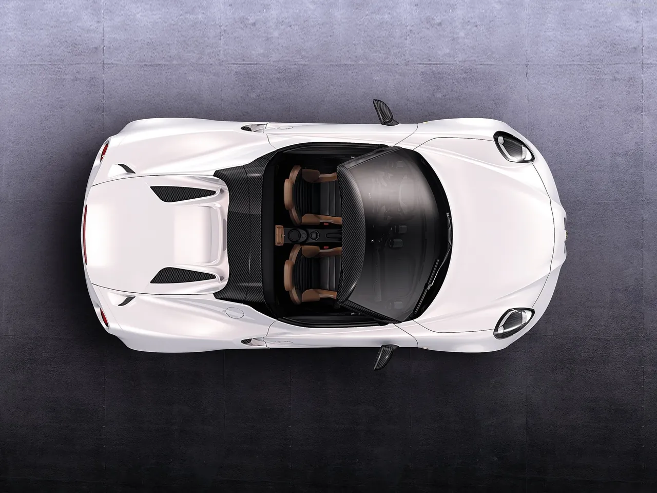 Alfa Romeo 4C Spider Concept (2014) - Top view