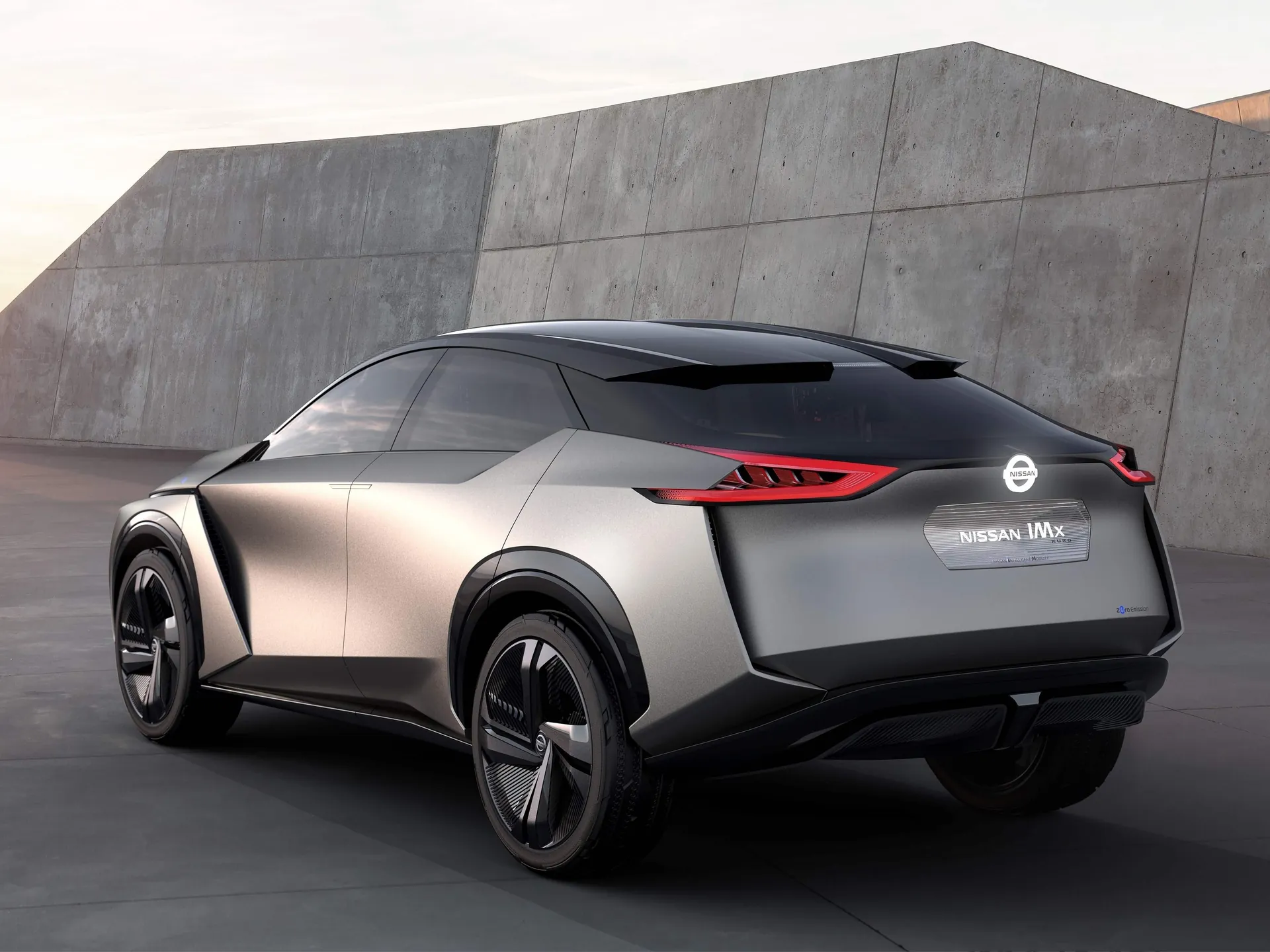 Nissan IMx Kuro Concept (2018) – zadní tříčtvrteční pohled
