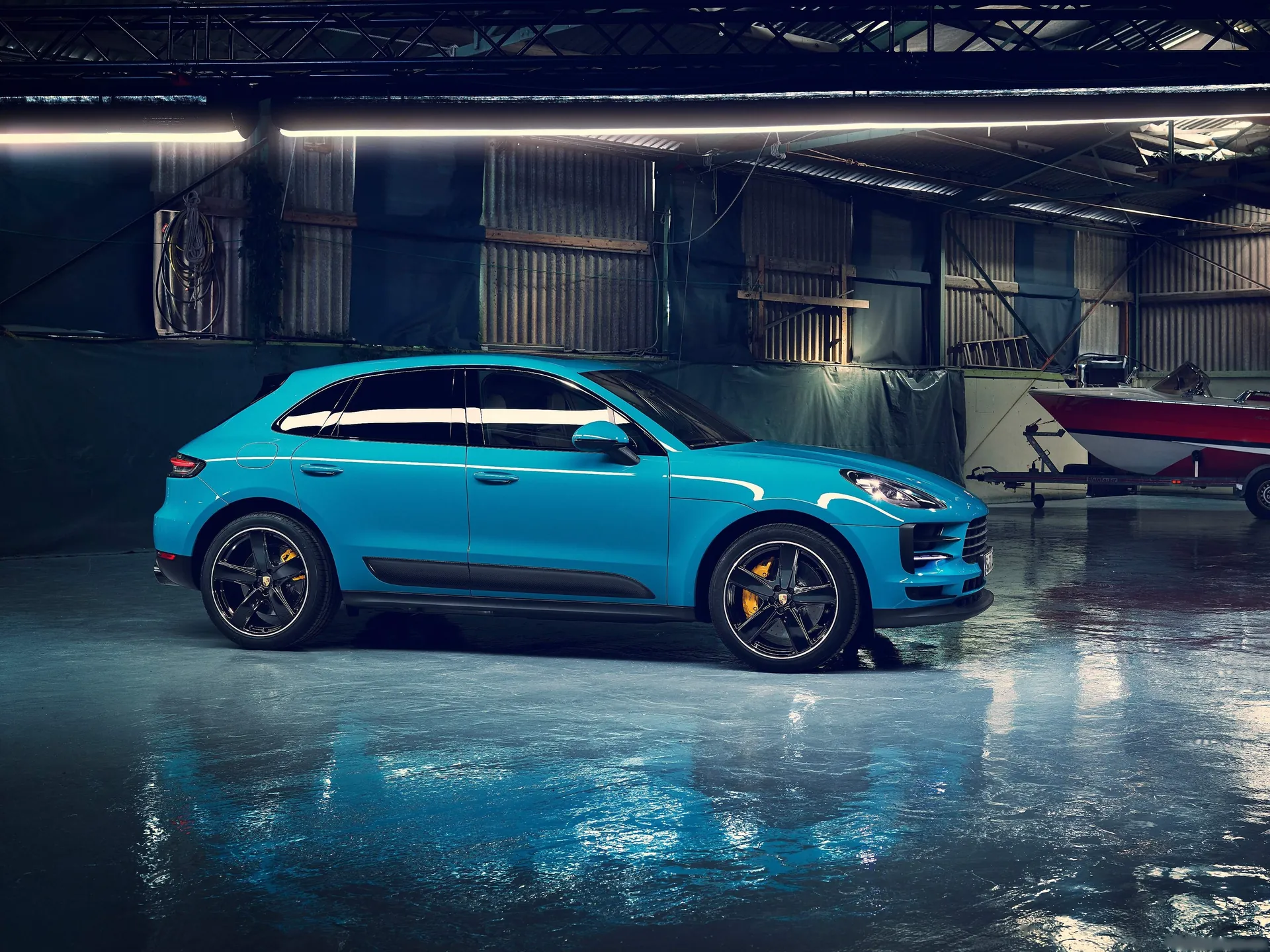 Porsche Macan (2019) – boční profil