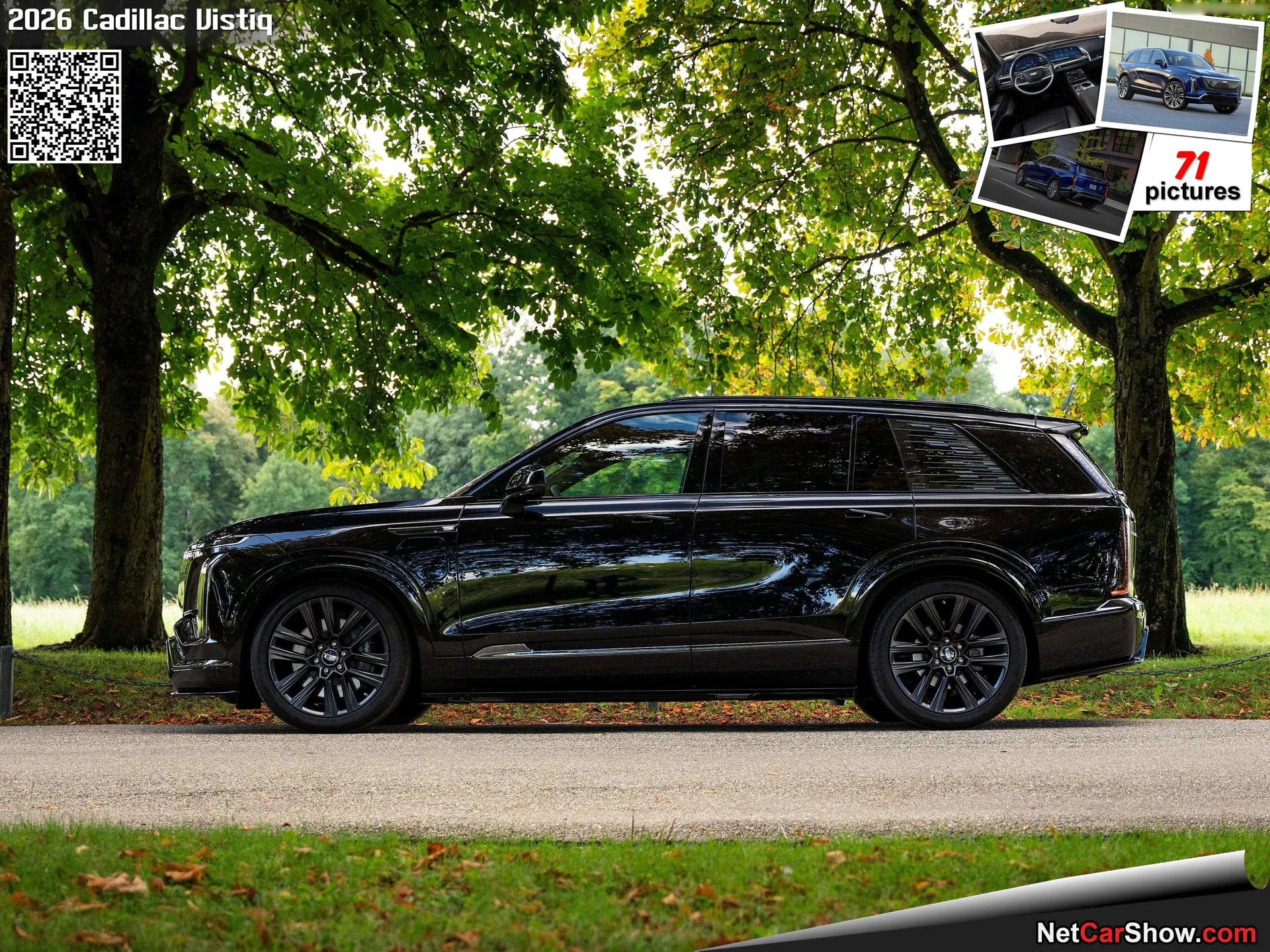 Cadillac Vistiq (2026) – boční profil