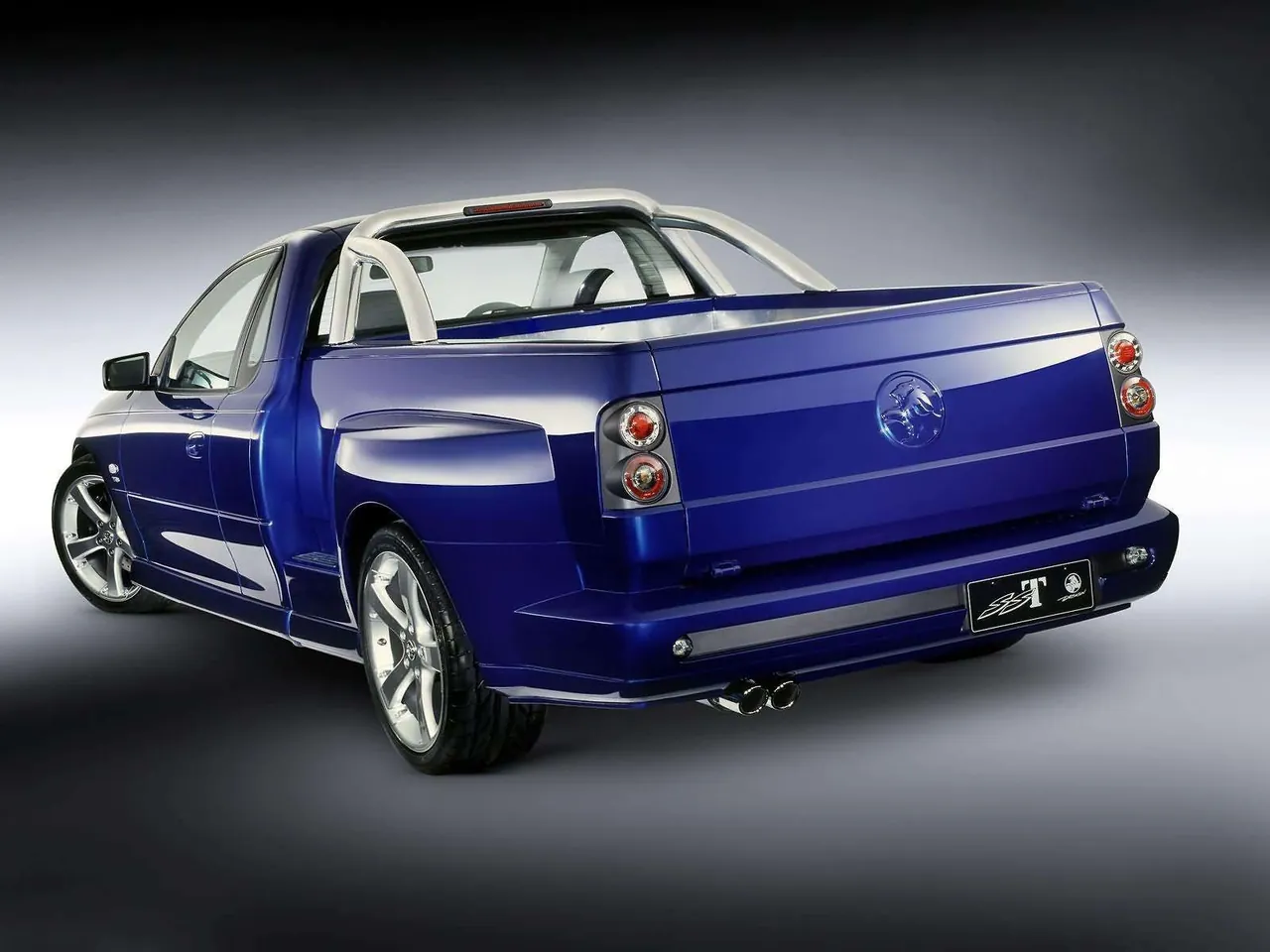 Holden SST Stepside Custom Pickup Concept (2004) – zadní tříčtvrteční pohled