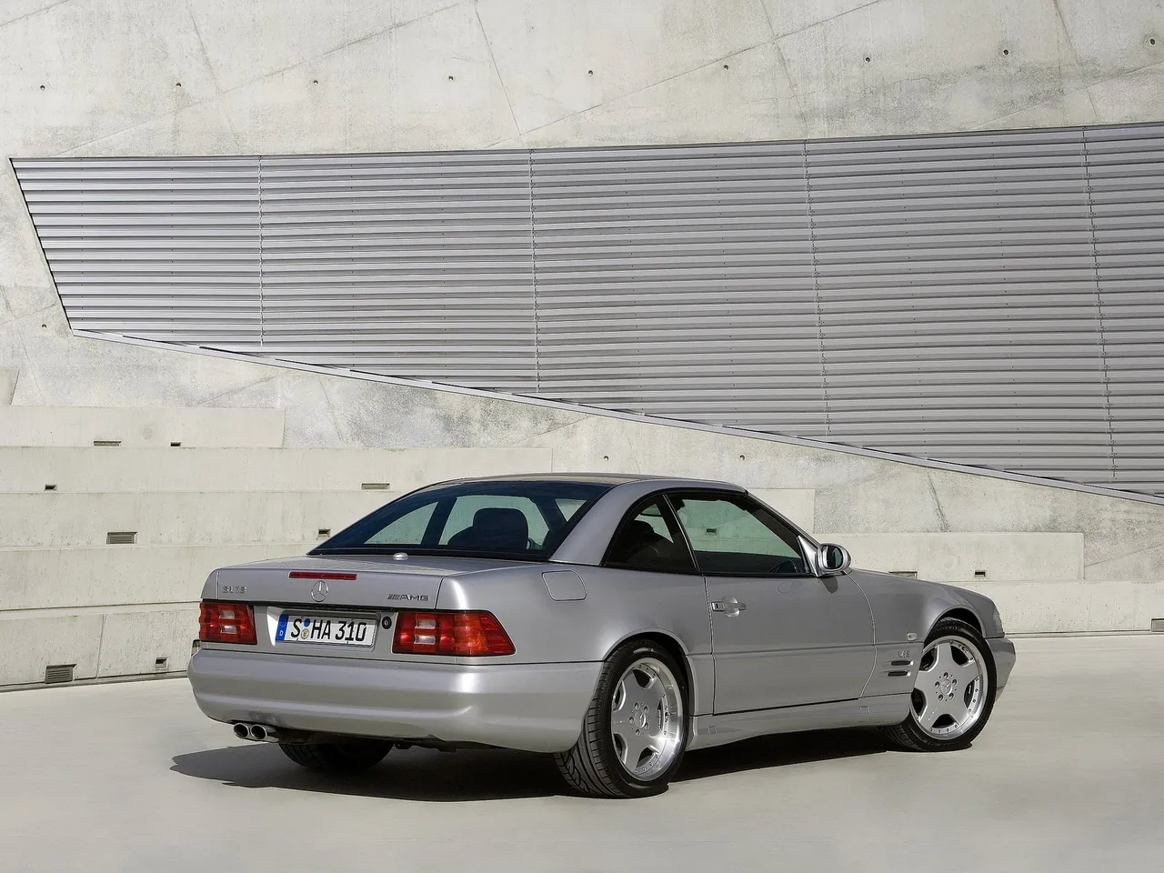 Mercedes-Benz SL73 AMG (1999) - Rear Three-Quarter