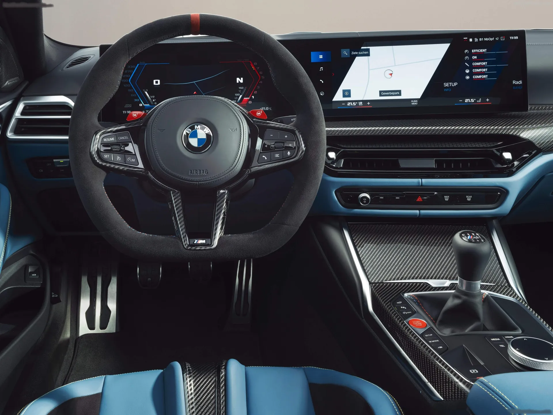 BMW M4 Coupe (2025) – interiér