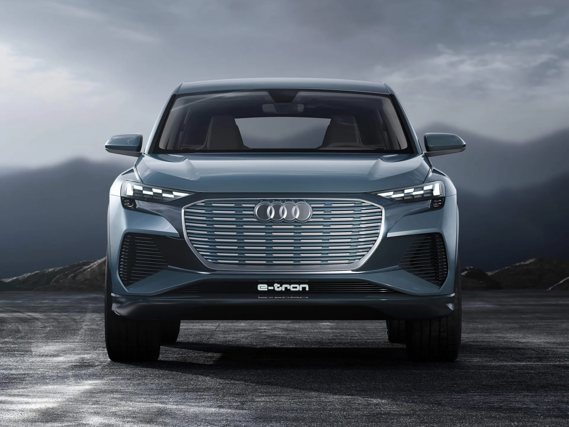 Audi Q4 e-tron Concept (2019) – zepředu
