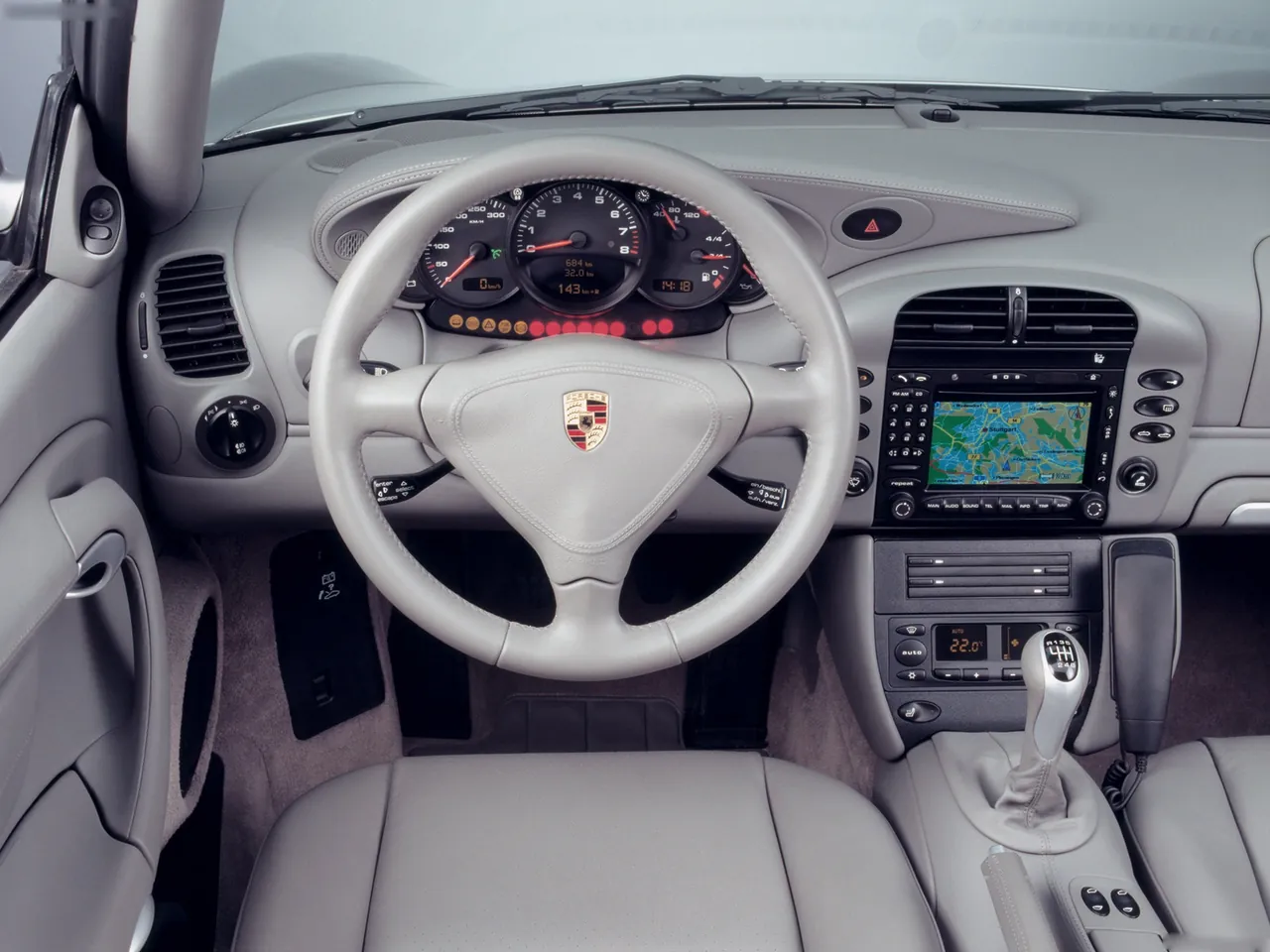 Porsche 911 Carrera 4S Cabriolet (2004) - Interior