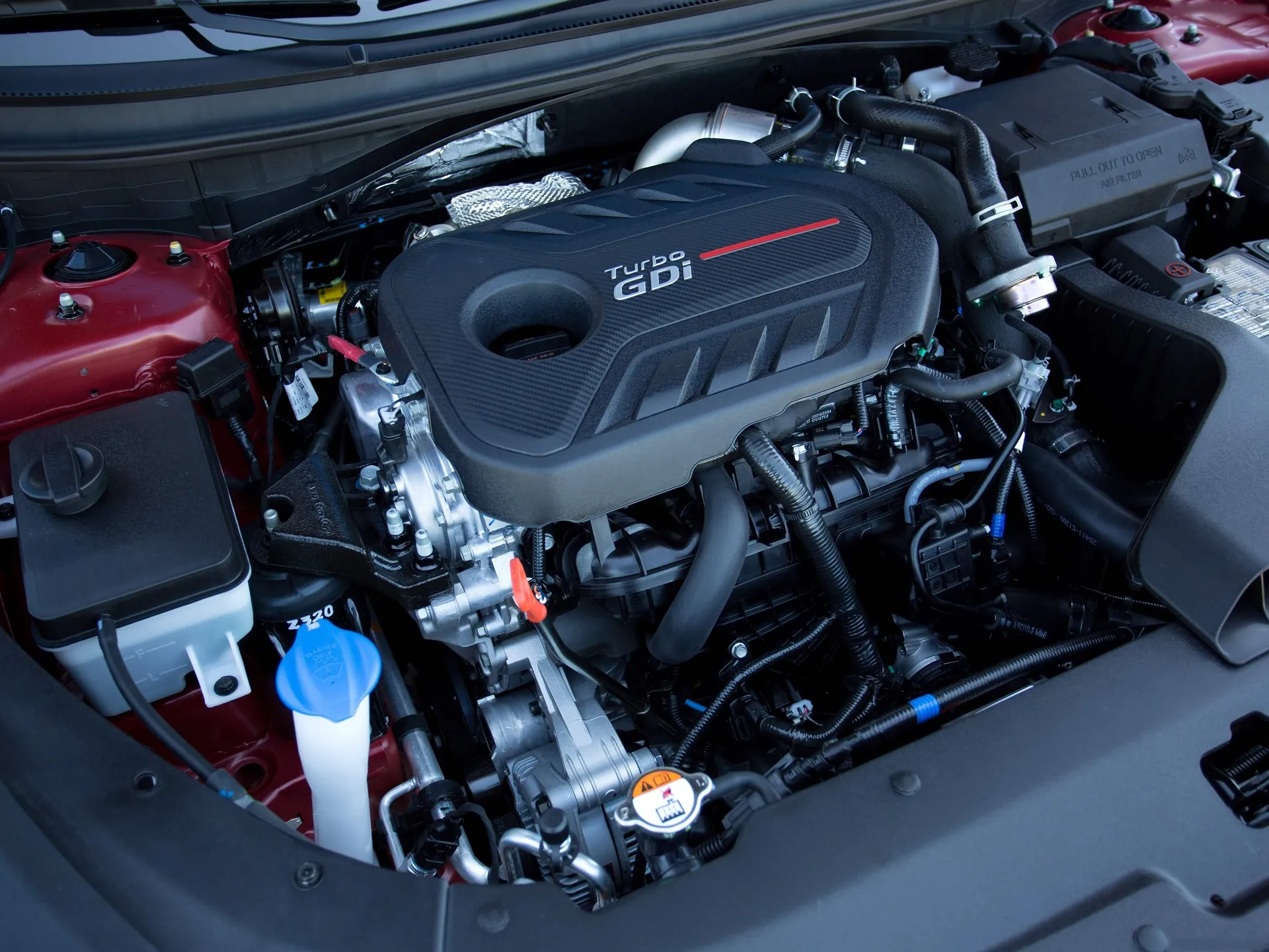 Hyundai Sonata (2018) – motorový prostor