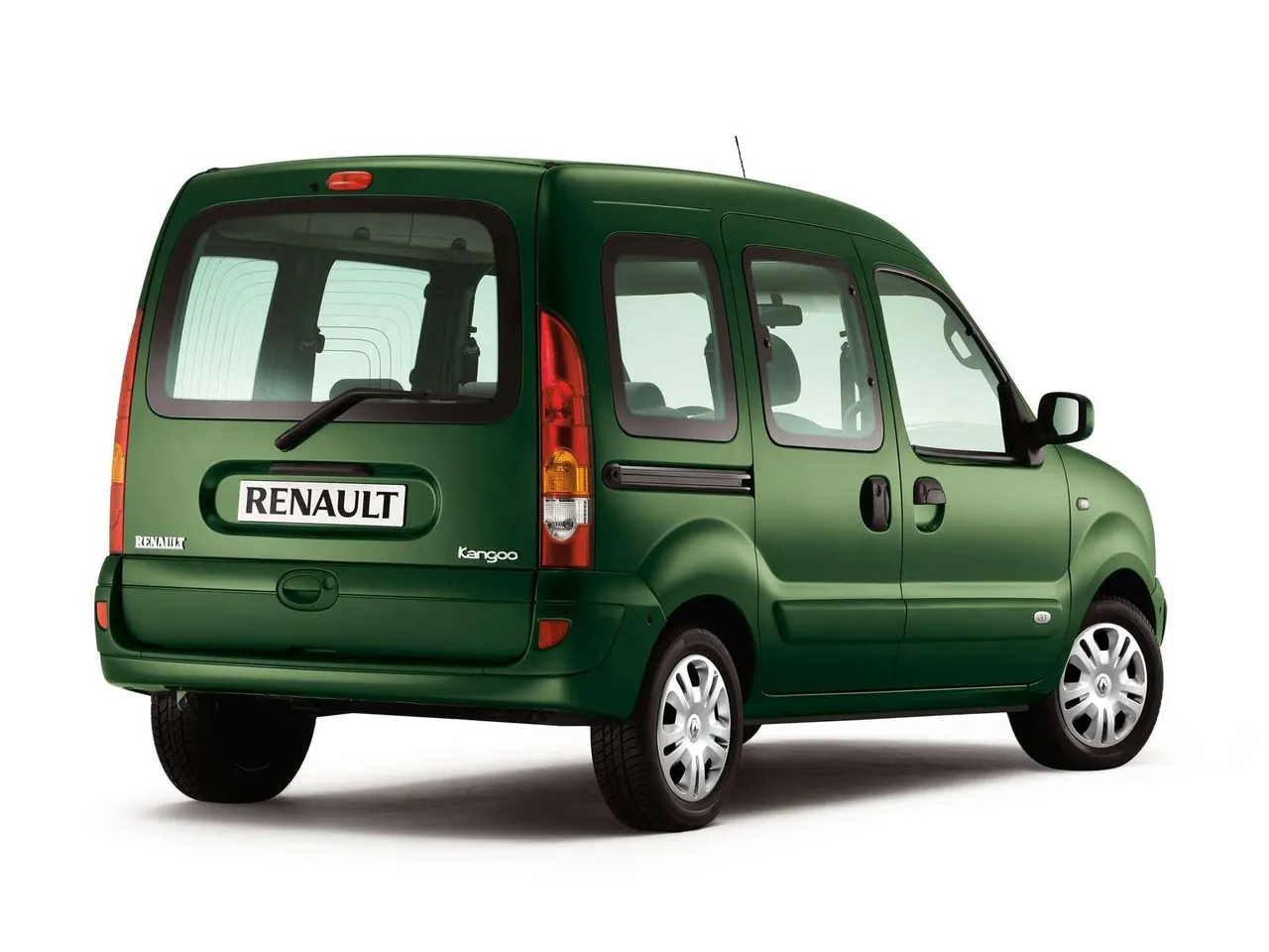 Renault Kangoo (2006) – zadní tříčtvrteční pohled