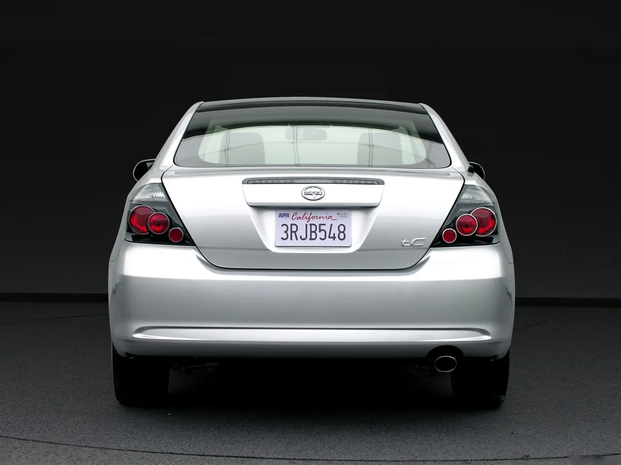 Scion tC (2008) – zezadu