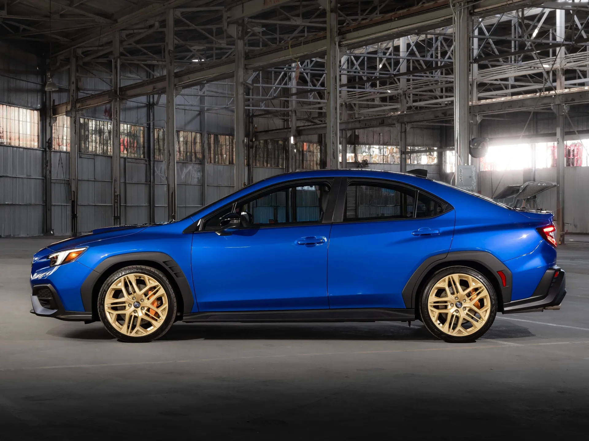 Subaru WRX GD25 (2027) – boční profil