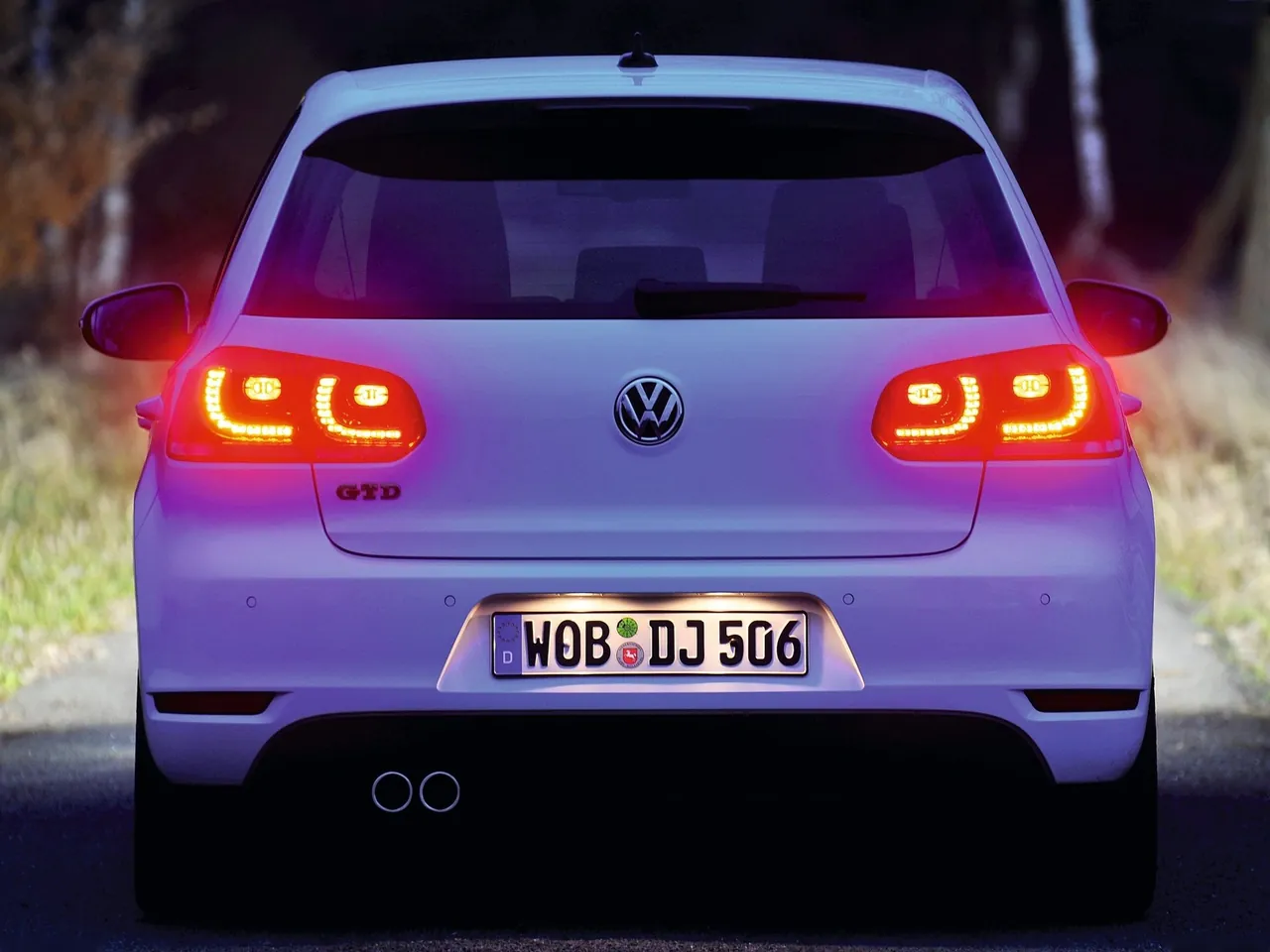 Volkswagen Golf GTD (2010) - Rear
