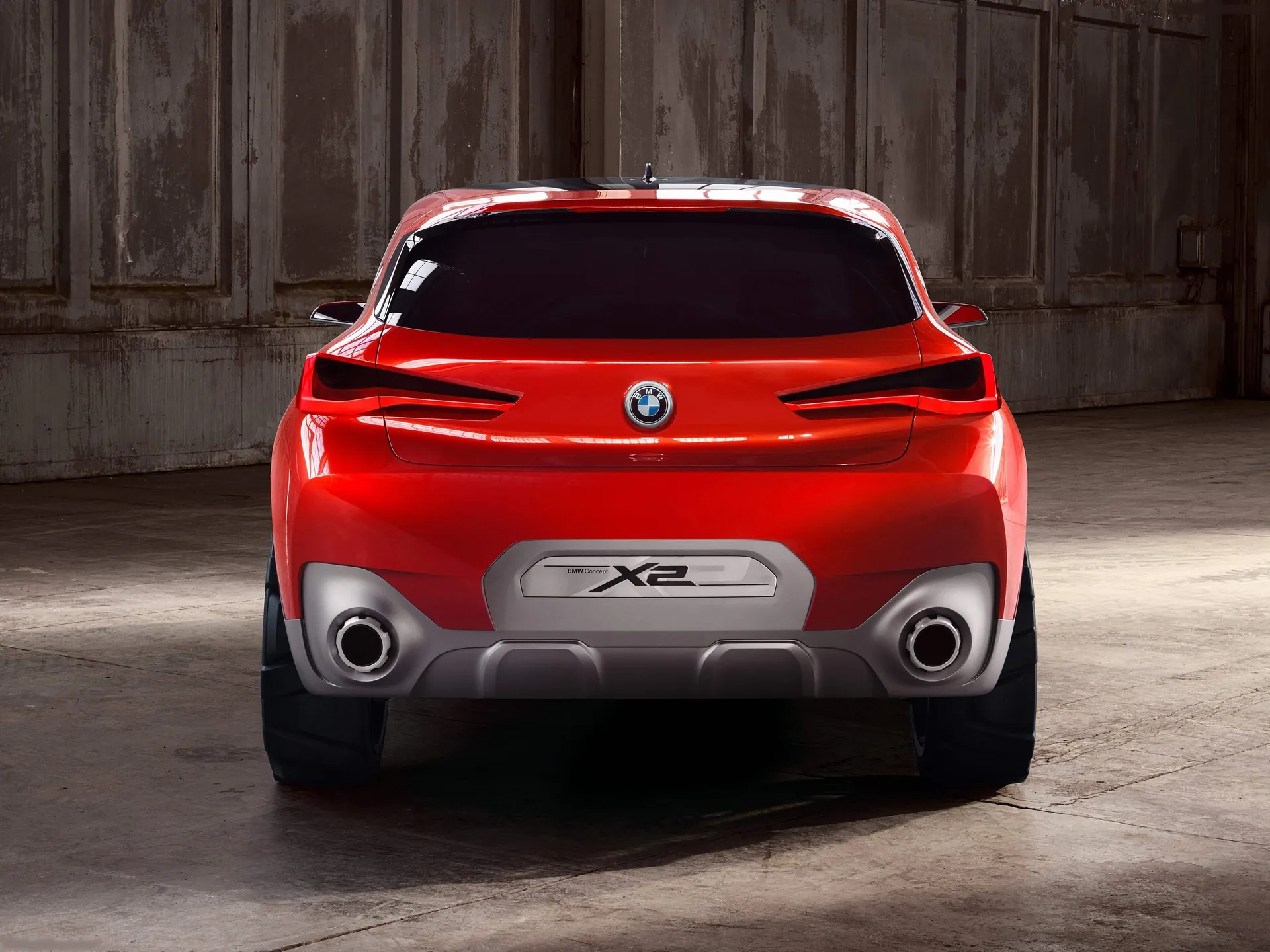 BMW X2 Concept (2016) – zezadu