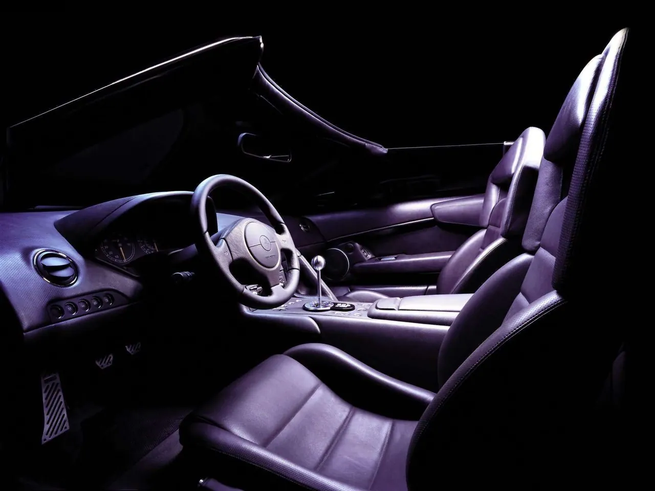 Lamborghini Murcielago Barchetta Concept (2002) – interiér