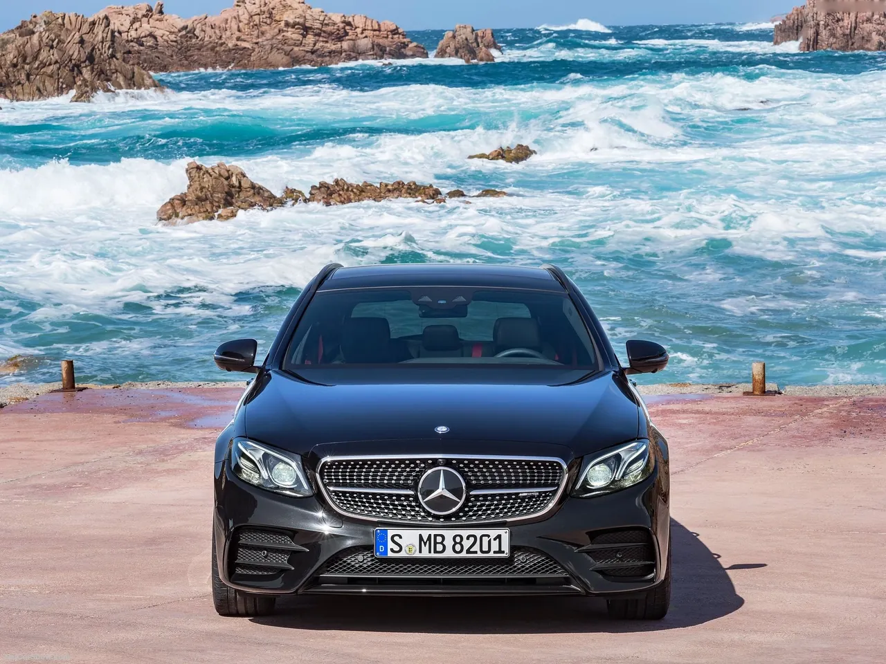 Mercedes-Benz E43 AMG 4Matic Estate (2017) – zepředu