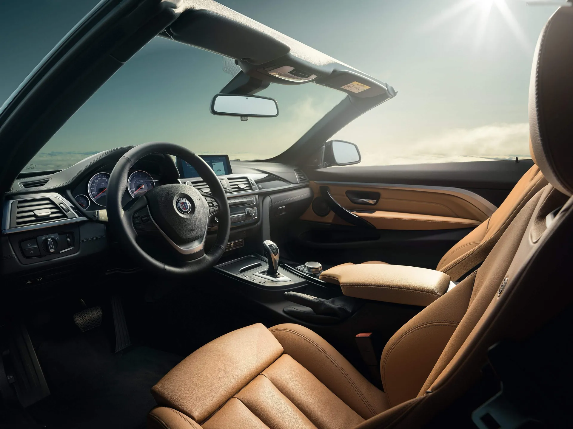 Alpina BMW D4 Bi-Turbo Convertible (2018) – interiér