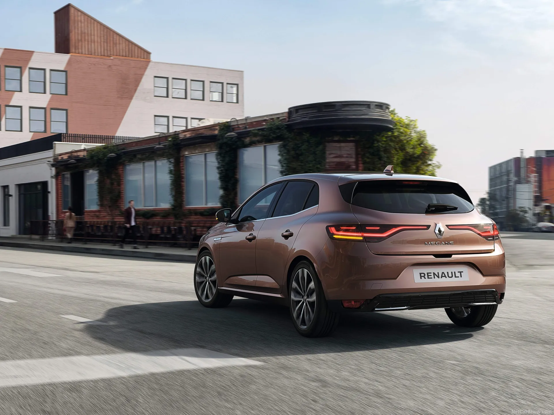 Renault Megane (2020) – zadní tříčtvrteční pohled