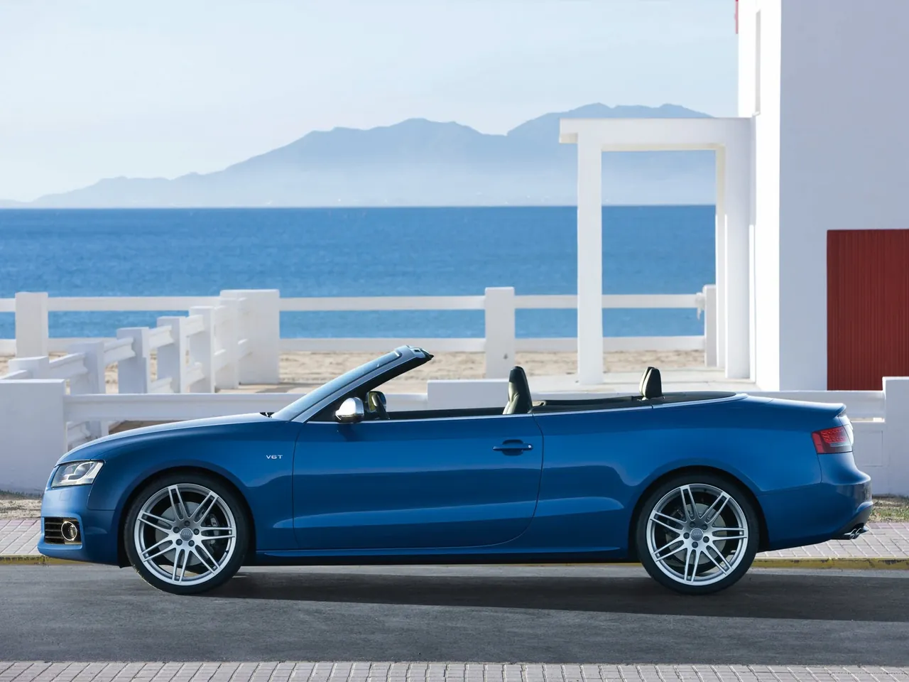 Audi S5 Cabriolet (2010) – boční profil