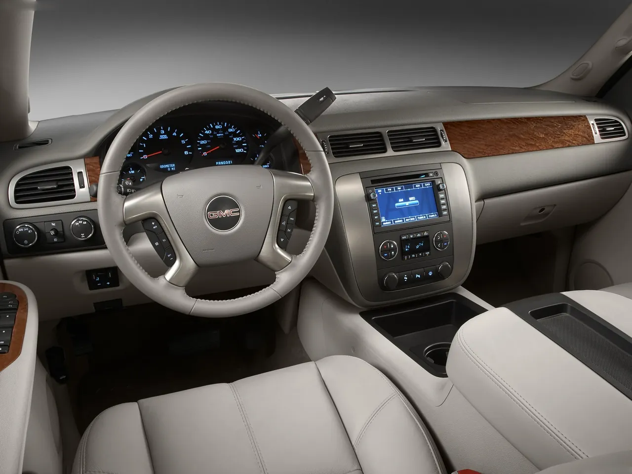 GMC Sierra 2500 HD SLT Extended Cab (2007) – interiér