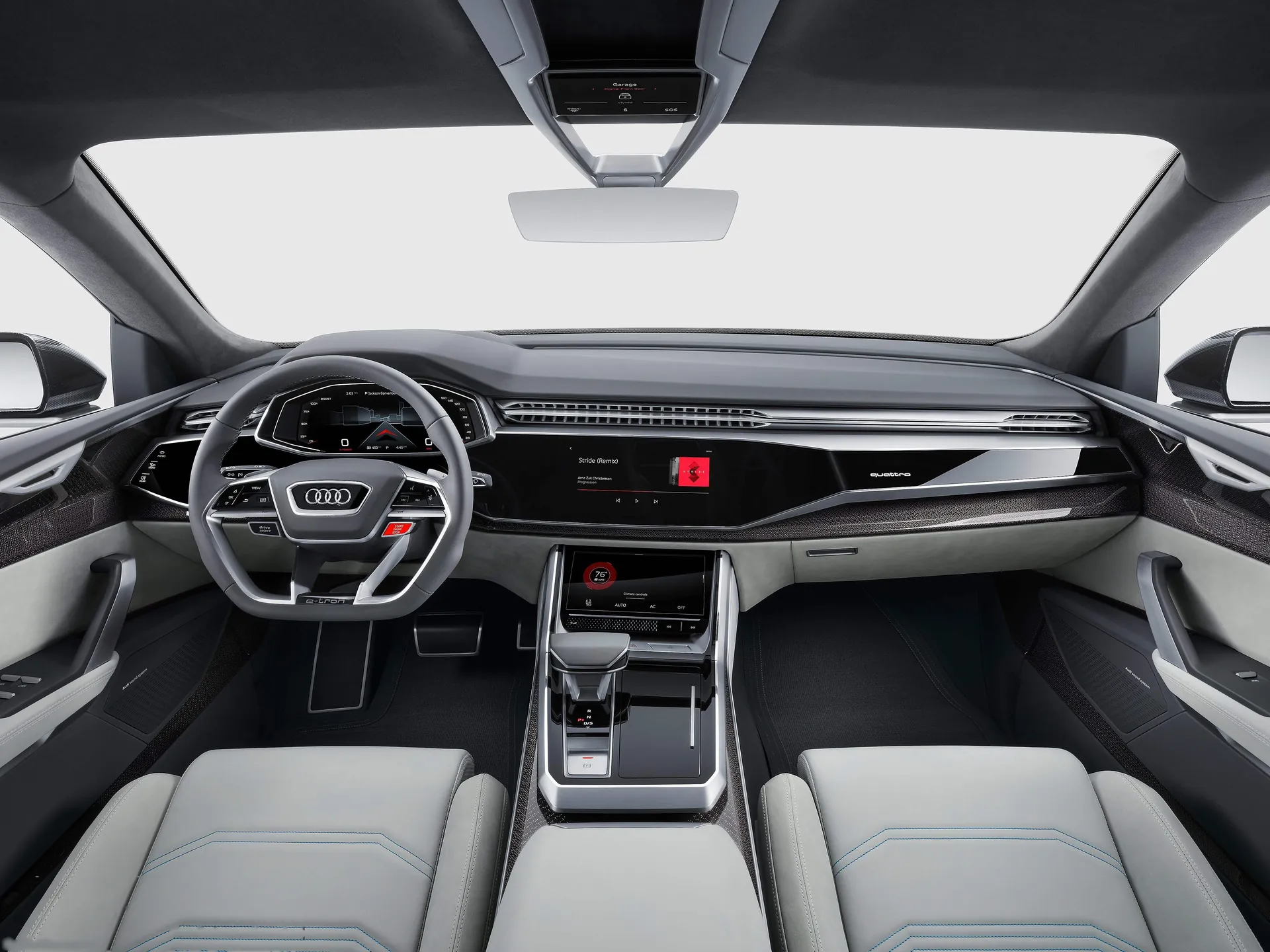 Audi Q8 Concept (2017) – interiér