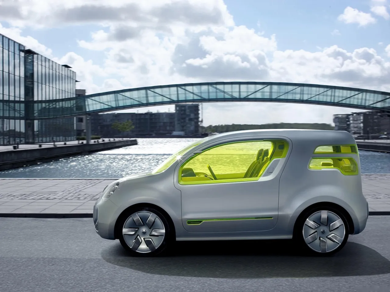 Renault ZE Concept (2008) – boční profil