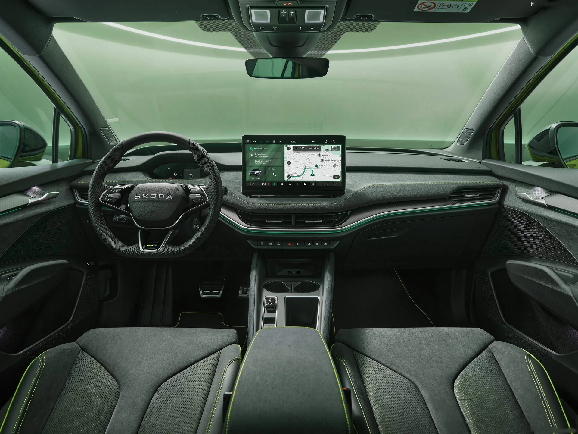 Skoda Enyaq RS (2026) – interiér