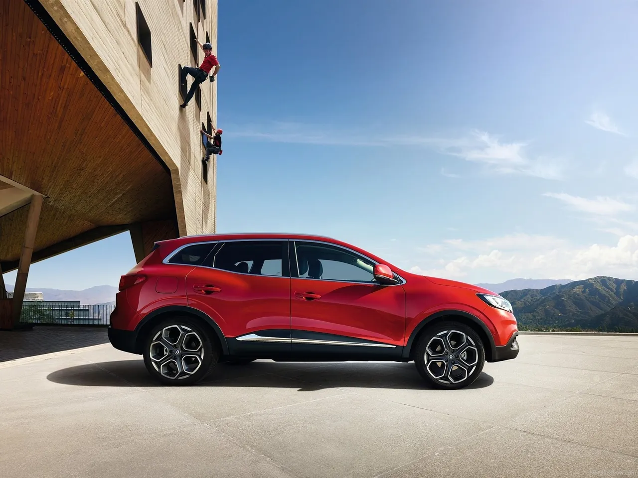 Renault Kadjar (2016) – boční profil