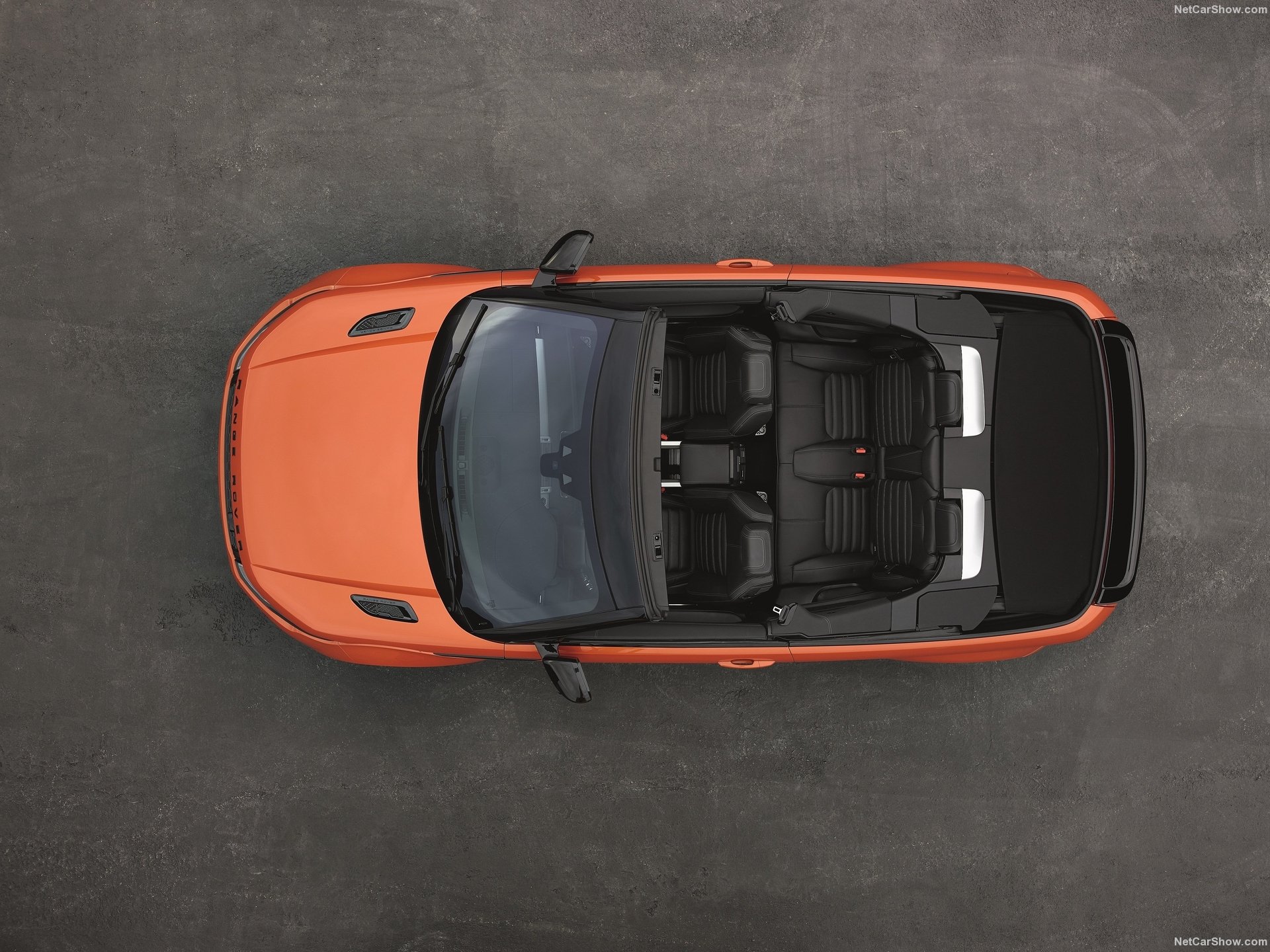 Land Rover Range Rover Evoque Convertible (2017) – pohled shora