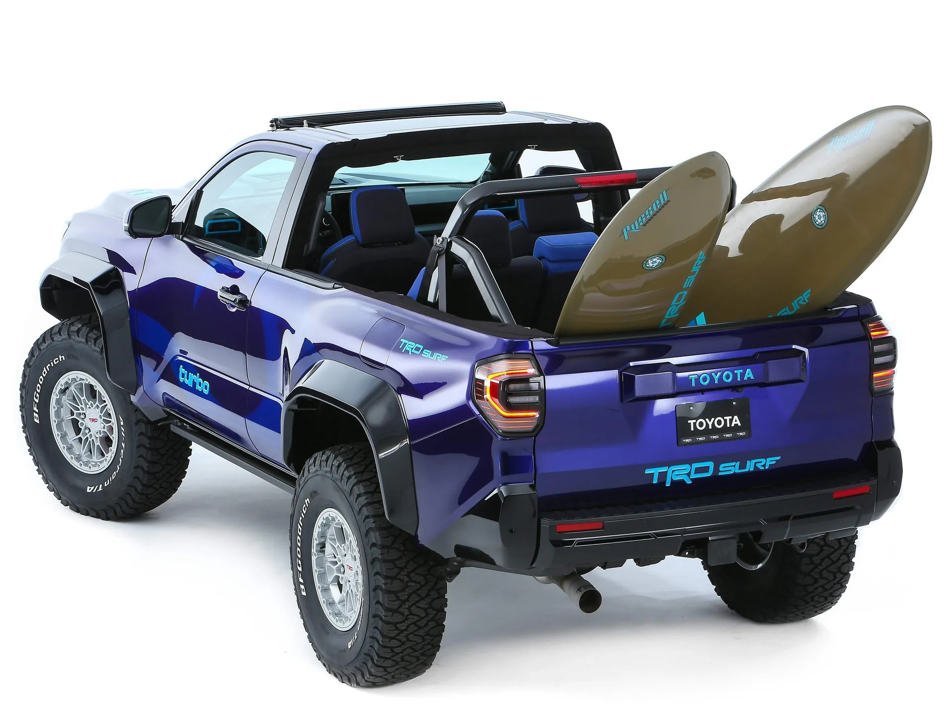Toyota 4Runner TRD Surf Concept (2024) – zadní tříčtvrteční pohled