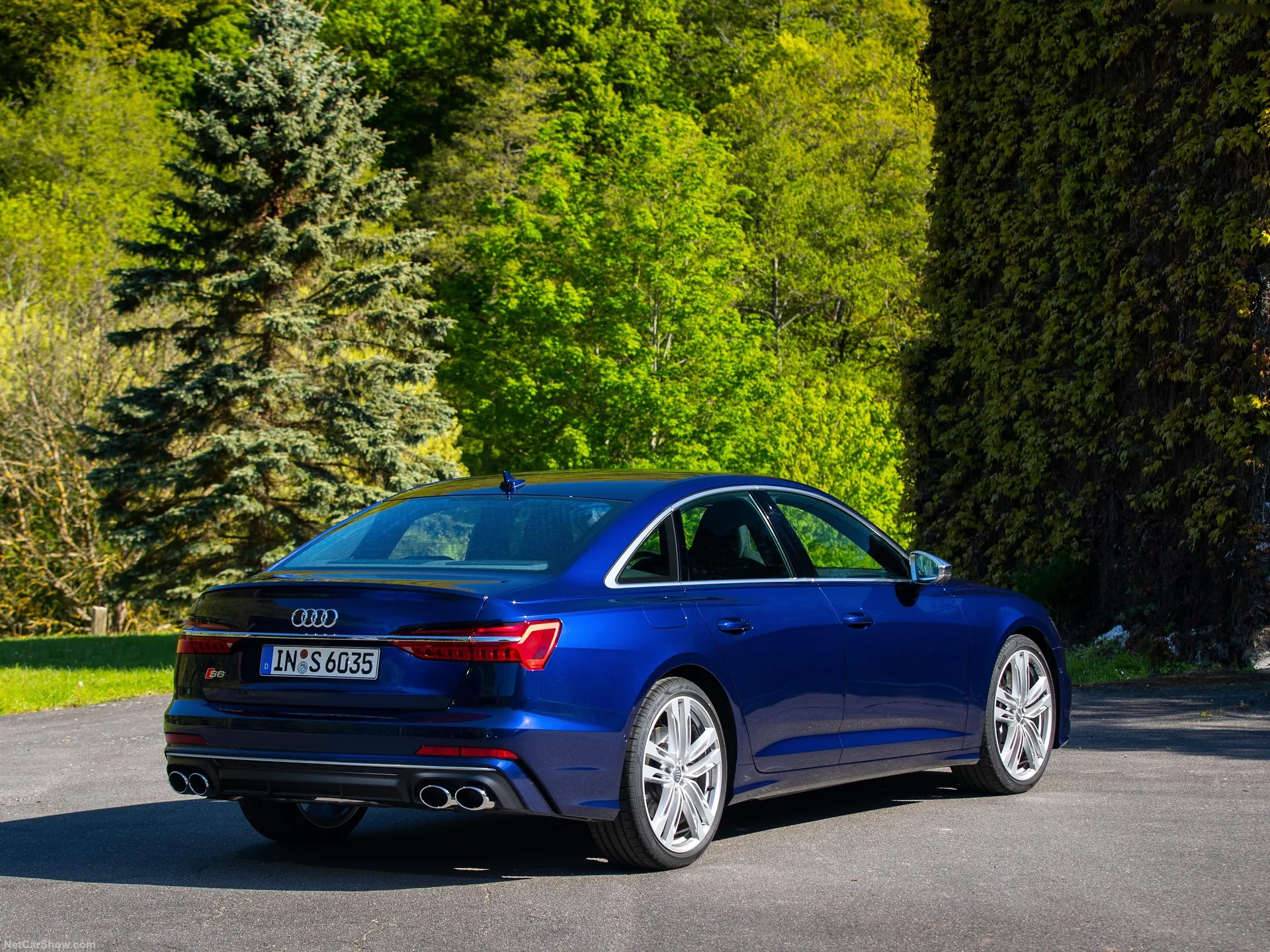 Audi S6 Sedan TDI (2020) – zadní tříčtvrteční pohled