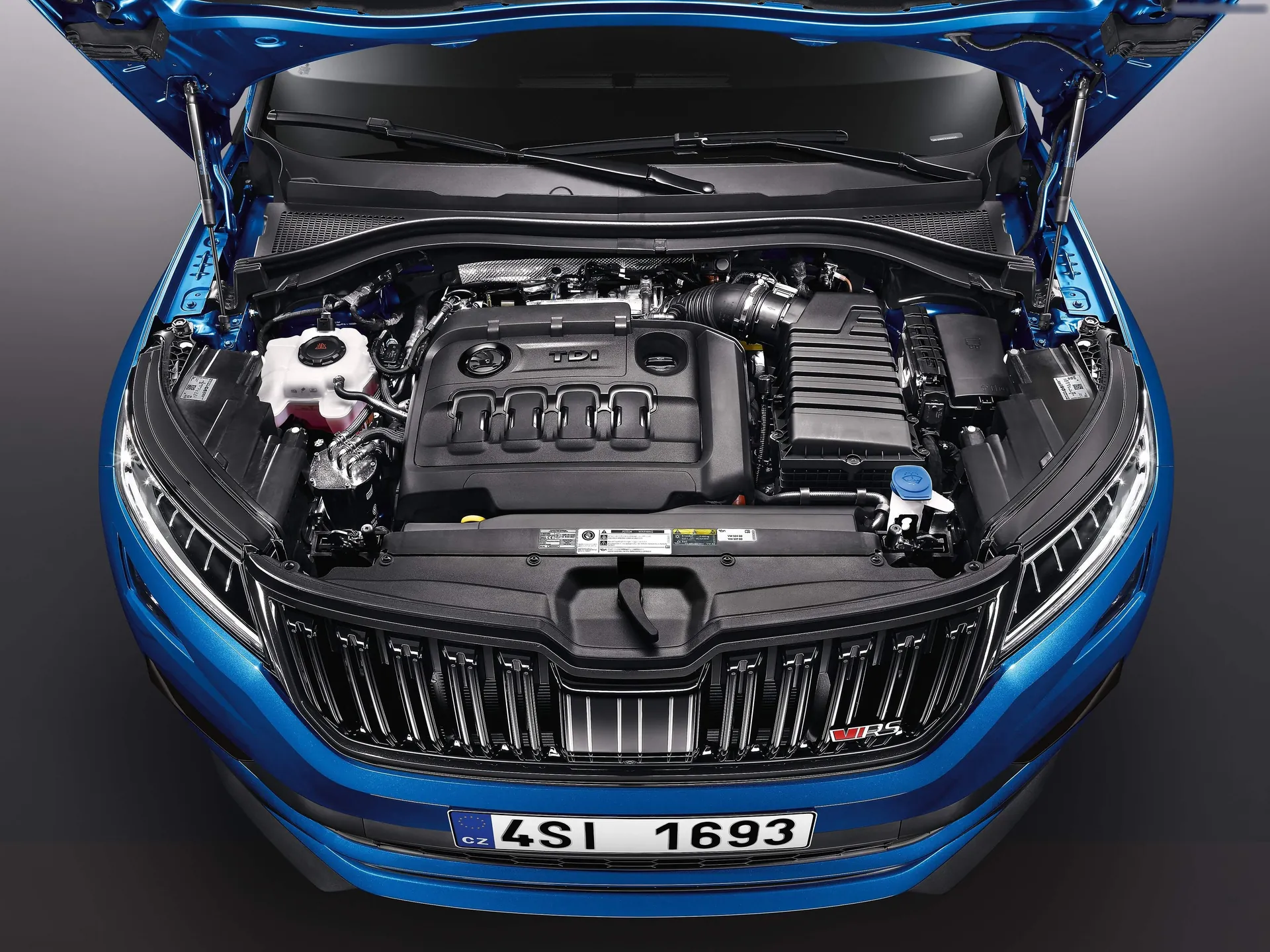 Skoda Kodiaq RS (2019) – motorový prostor