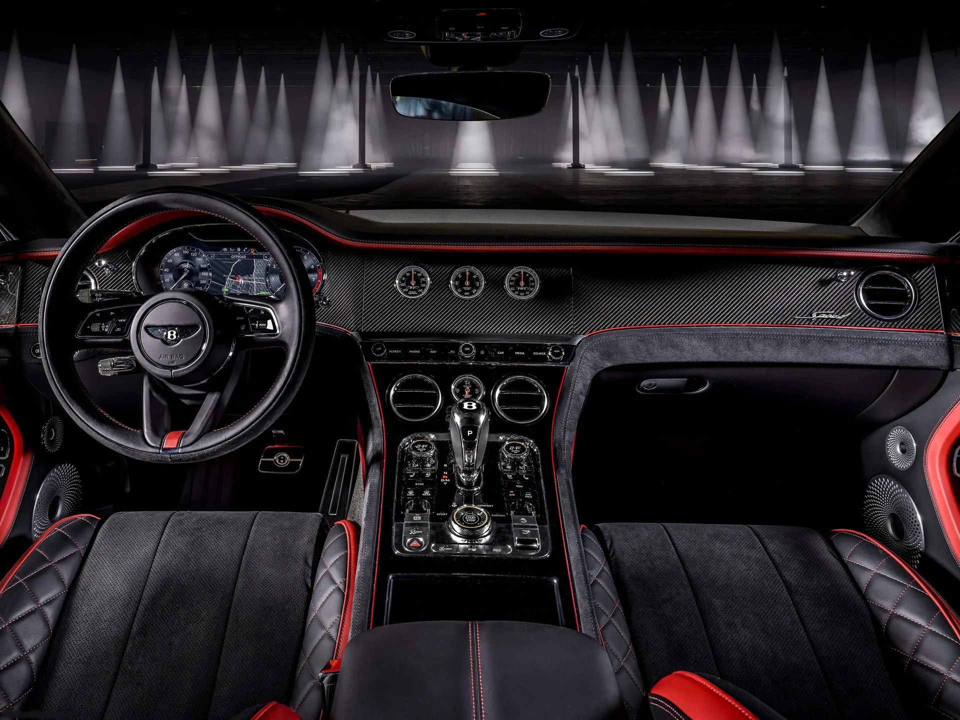 Bentley Continental GT Speed (2022) – interiér