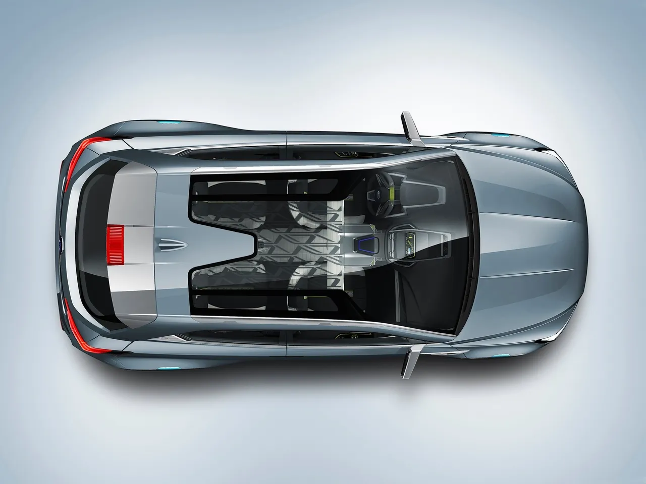 Subaru VIZIV-2 Concept (2014) – pohled shora