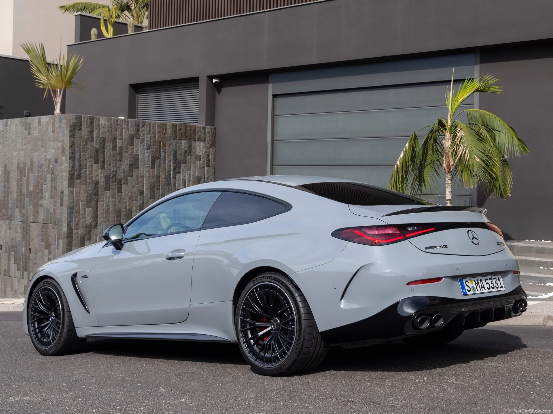 Mercedes-Benz CLE53 AMG Coupe (2024) – zadní tříčtvrteční pohled
