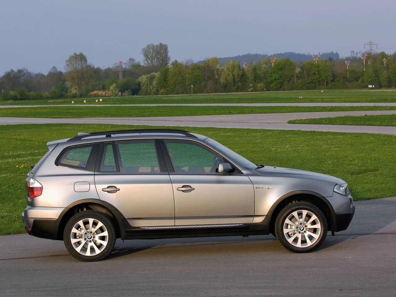 BMW X3 (2007) – boční profil