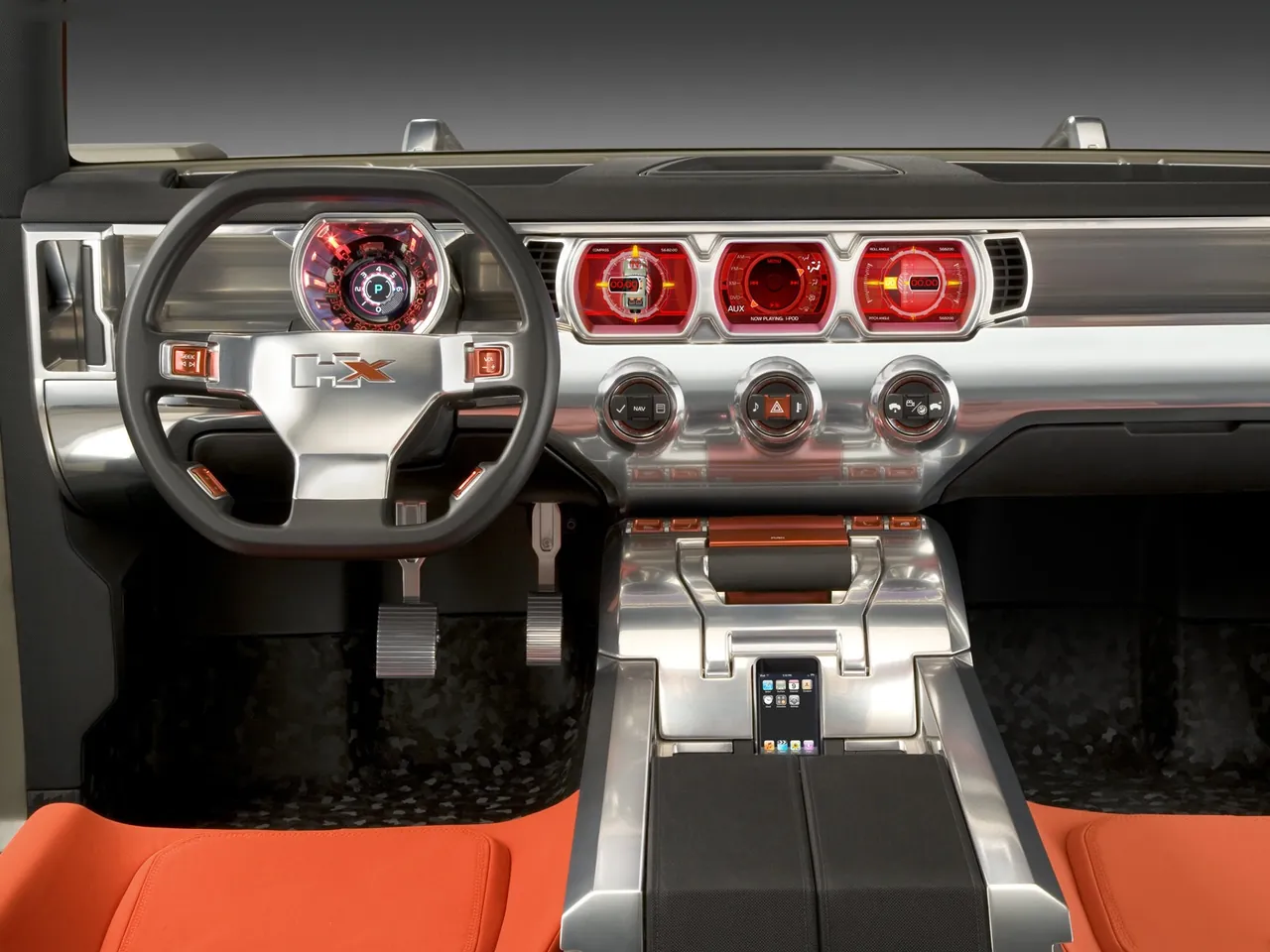 Hummer HX Concept (2008) – interiér