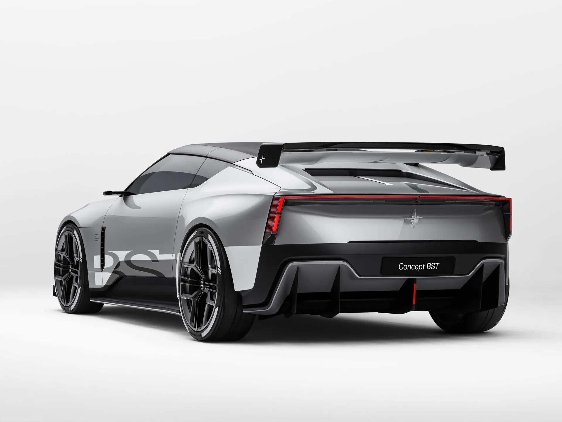 Polestar 6 BST Concept (2024) – zadní tříčtvrteční pohled