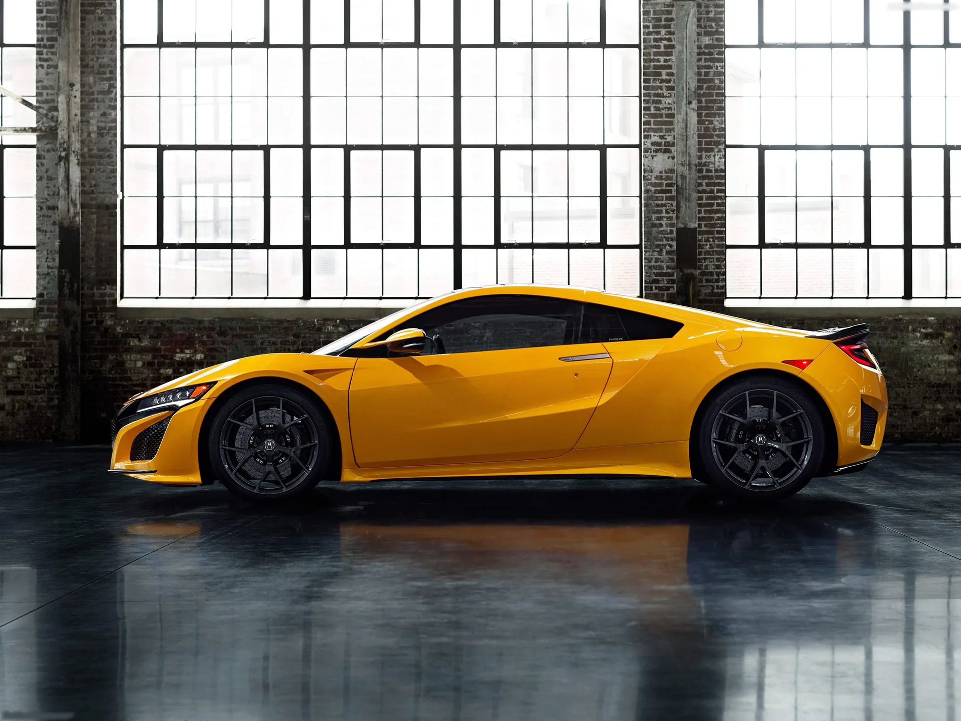 Acura NSX (2020) - Side Profile