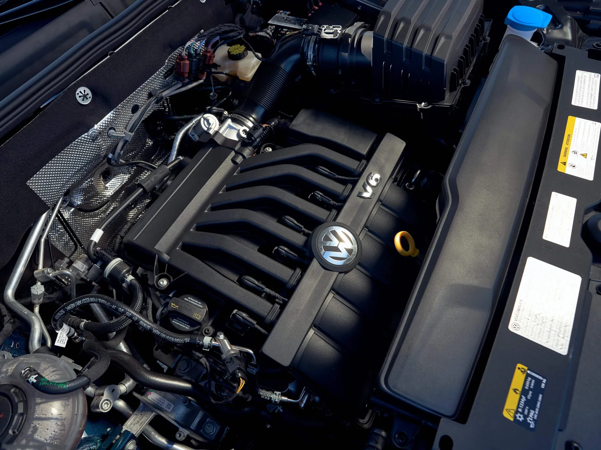 Volkswagen Atlas (2021) – motorový prostor