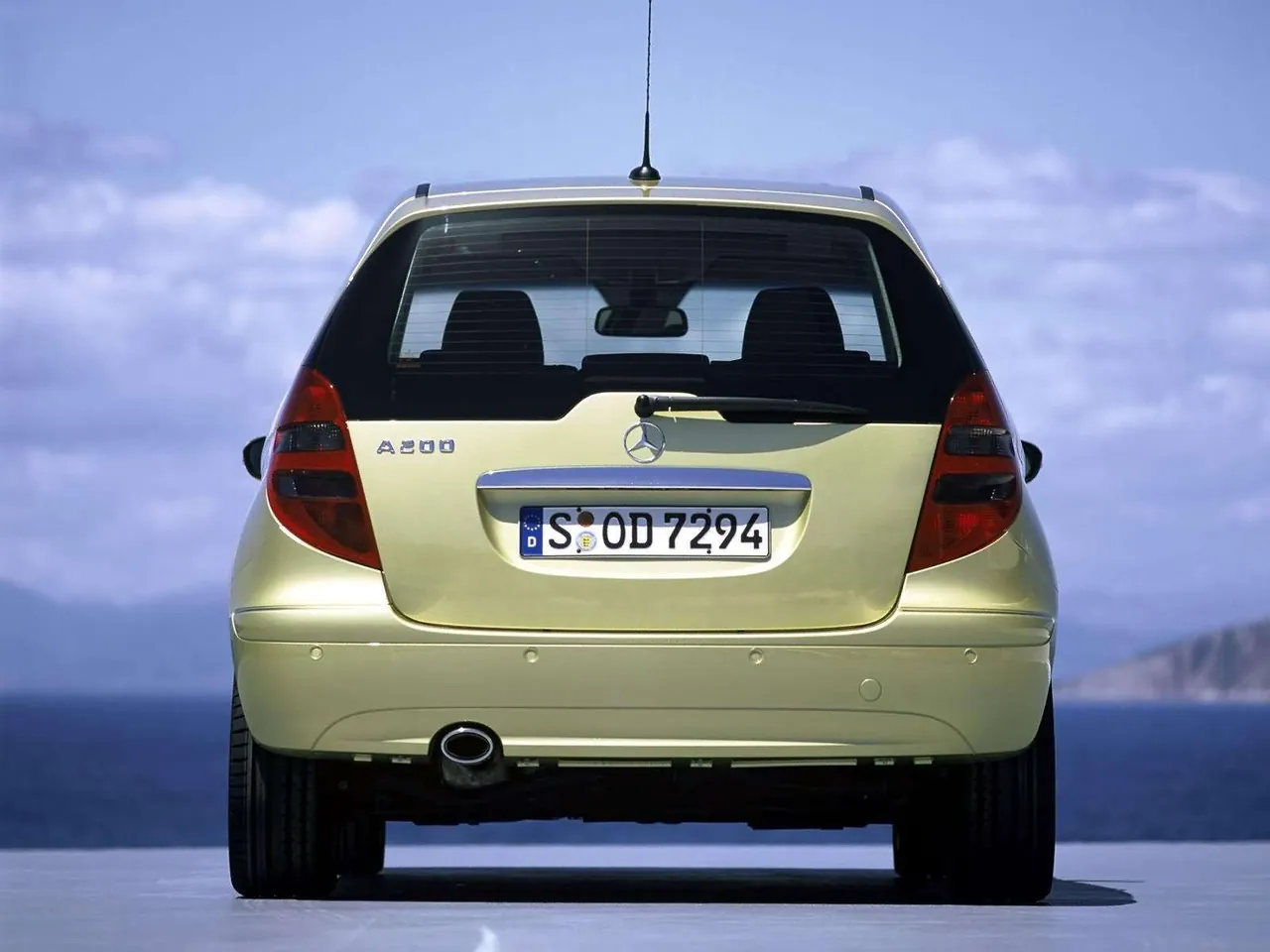 Mercedes-Benz A200 Avantgarde 3door (2005) – zezadu
