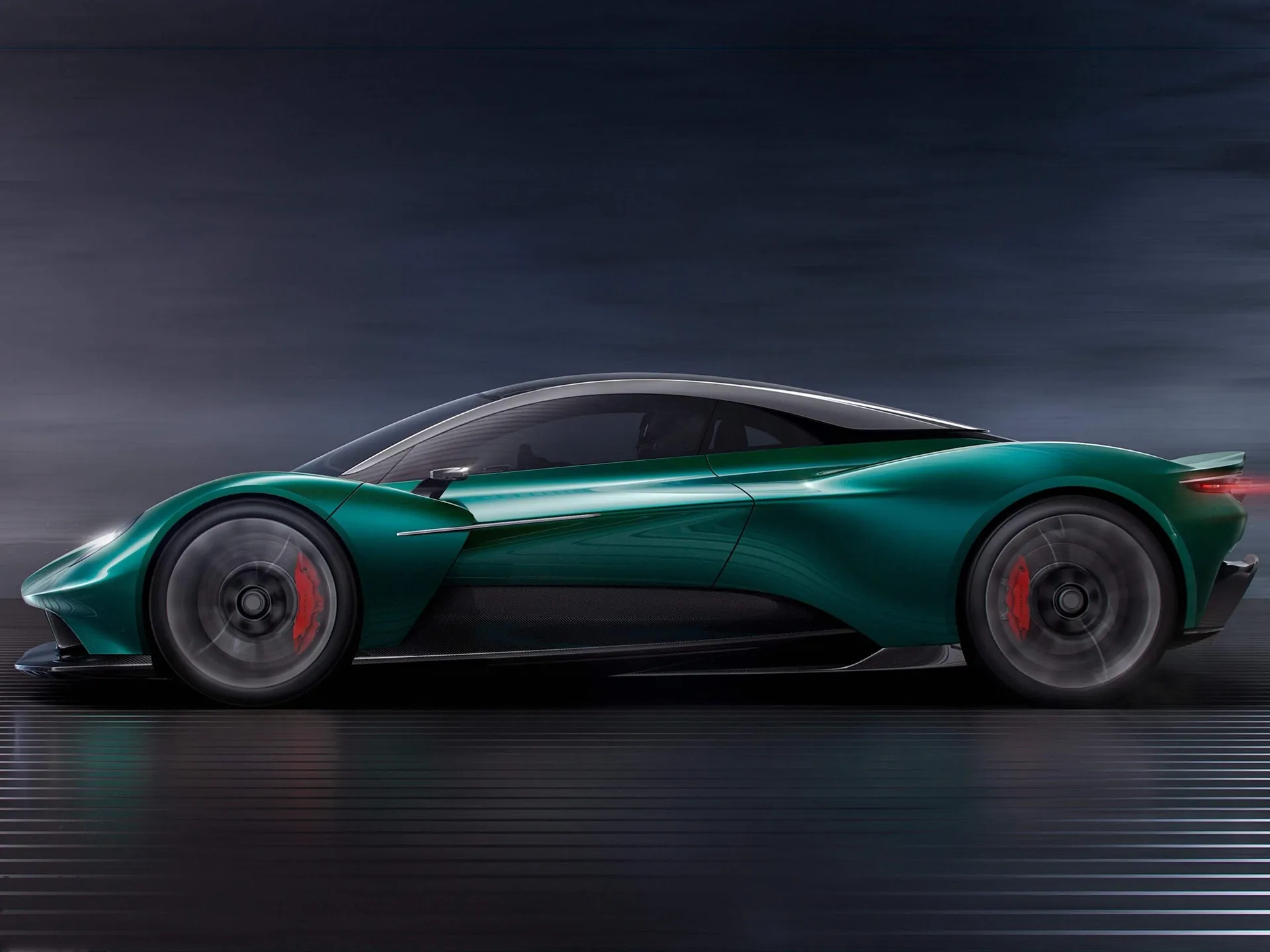 Aston Martin Vanquish Vision Concept (2019) – boční profil