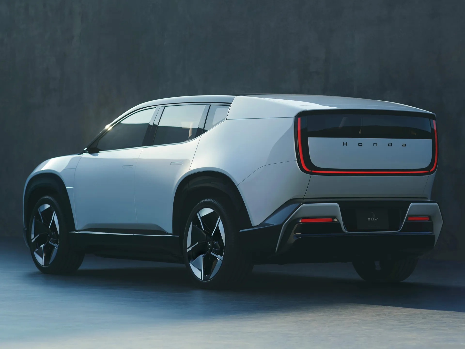 Honda 0 SUV Concept (2025) – zadní tříčtvrteční pohled