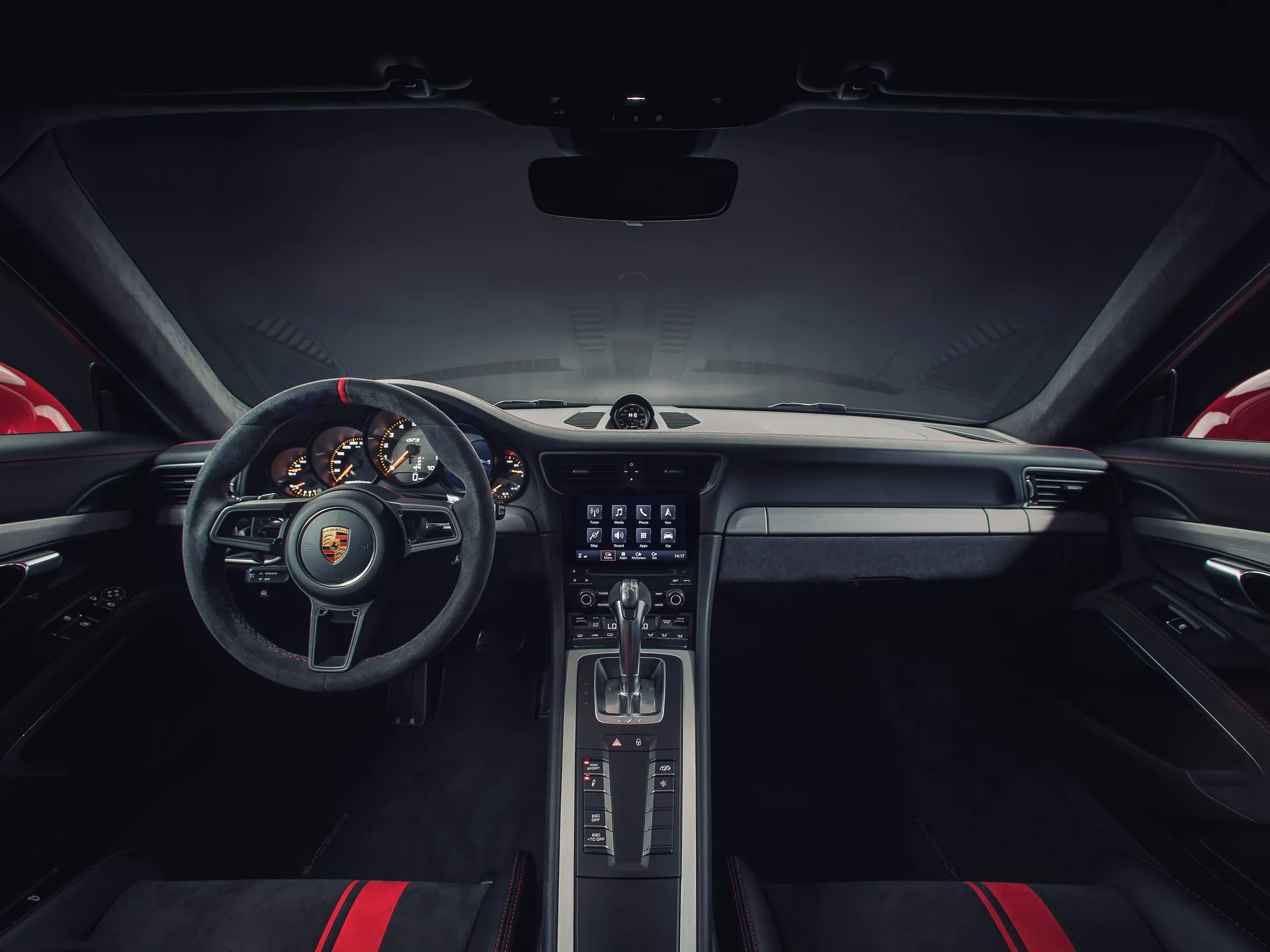 Porsche 911 GT3 (2018) – interiér