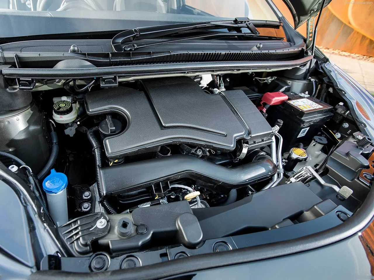 Toyota Aygo (2015) – motorový prostor