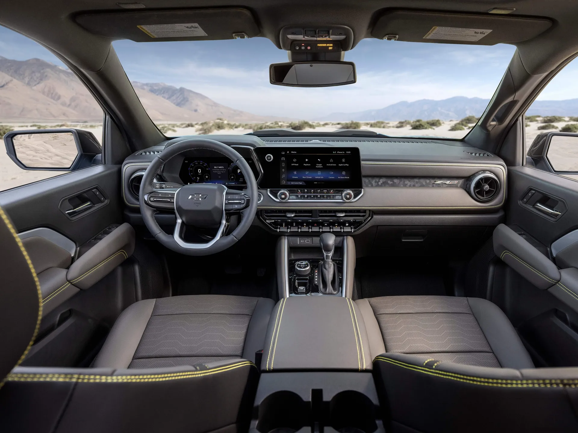 Chevrolet Colorado ZR2 (2023) – interiér